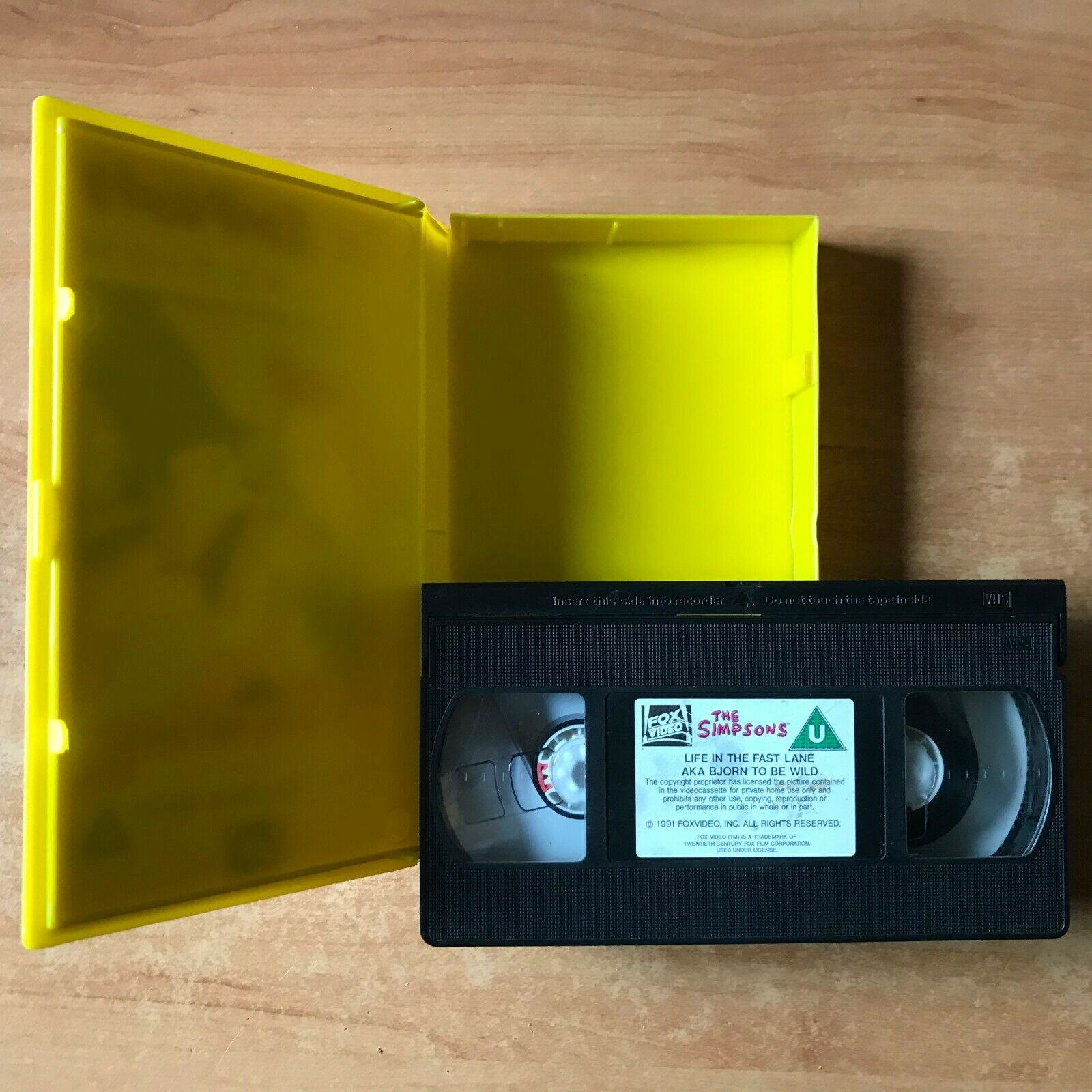 The Simpsons Collection: "Life In The Fast Lane"; [Matt Groening] Animated - VHS-