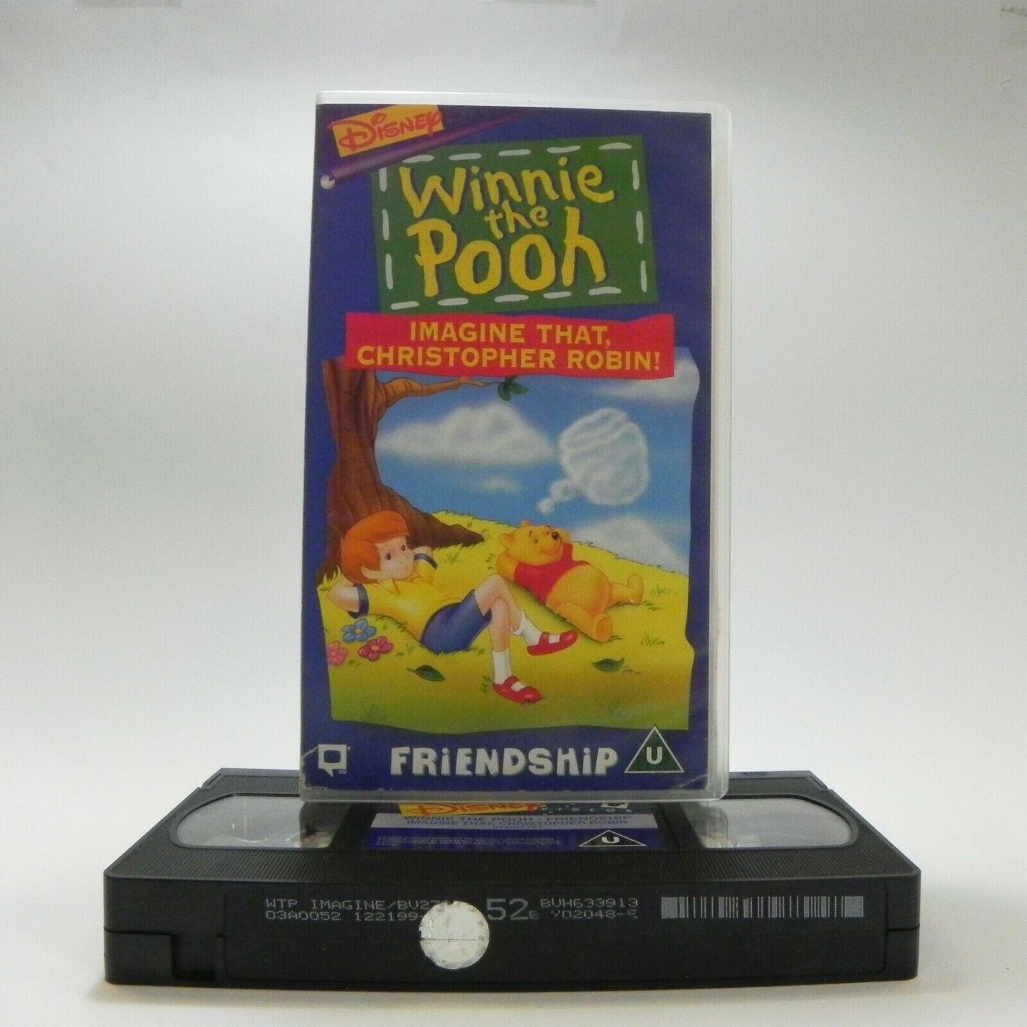 Winnie The Pooh: Imagine That, Christopher Robin! - Frendship - Children's - VHS-