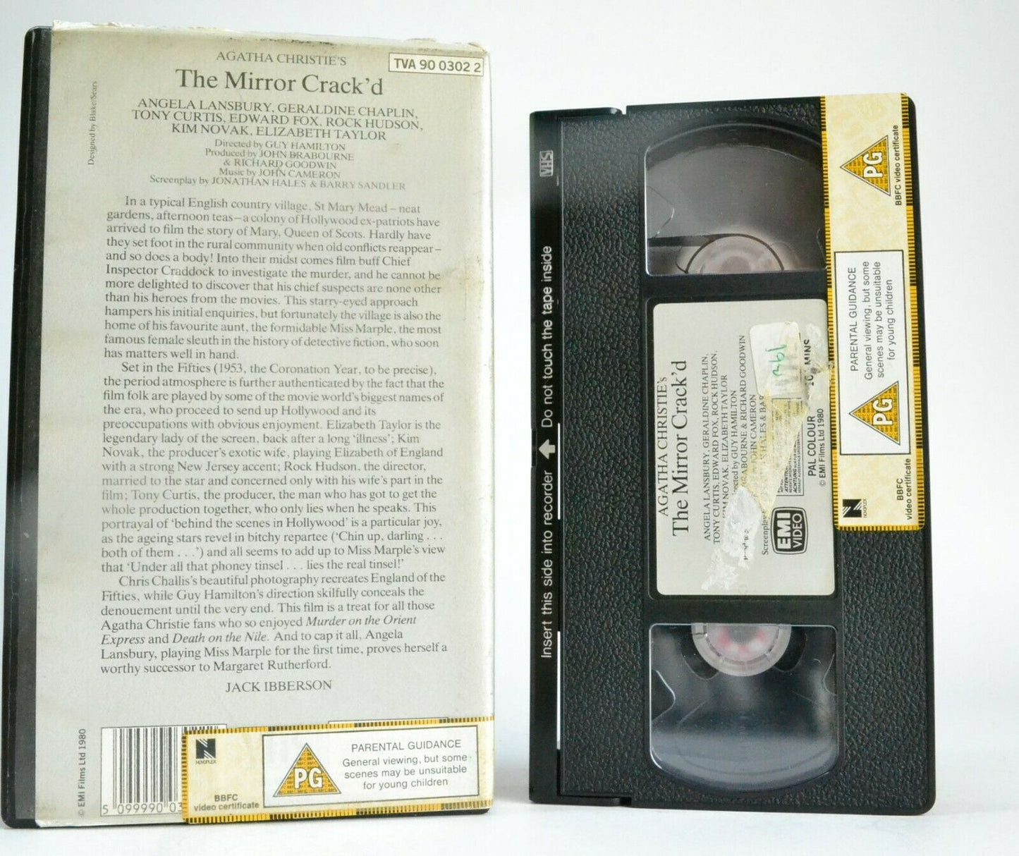 The Mirror Crack'd (1980): Thorn EMI Pre-Cert - Agatha Christie - Thriller - VHS-