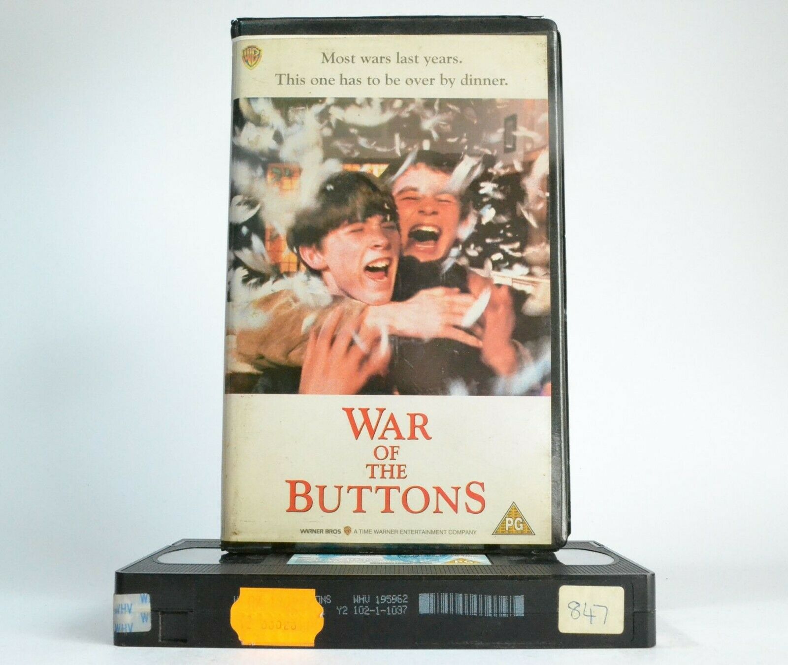 War Of The Buttons - Warner Home - Drama - Academy Award Winner - Pal VHS-