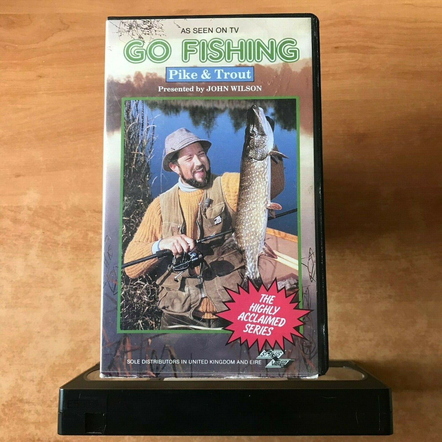 Go Fishing: Pike And Trout (Stylus Video); [John Wilson] TV Series - Pal VHS-