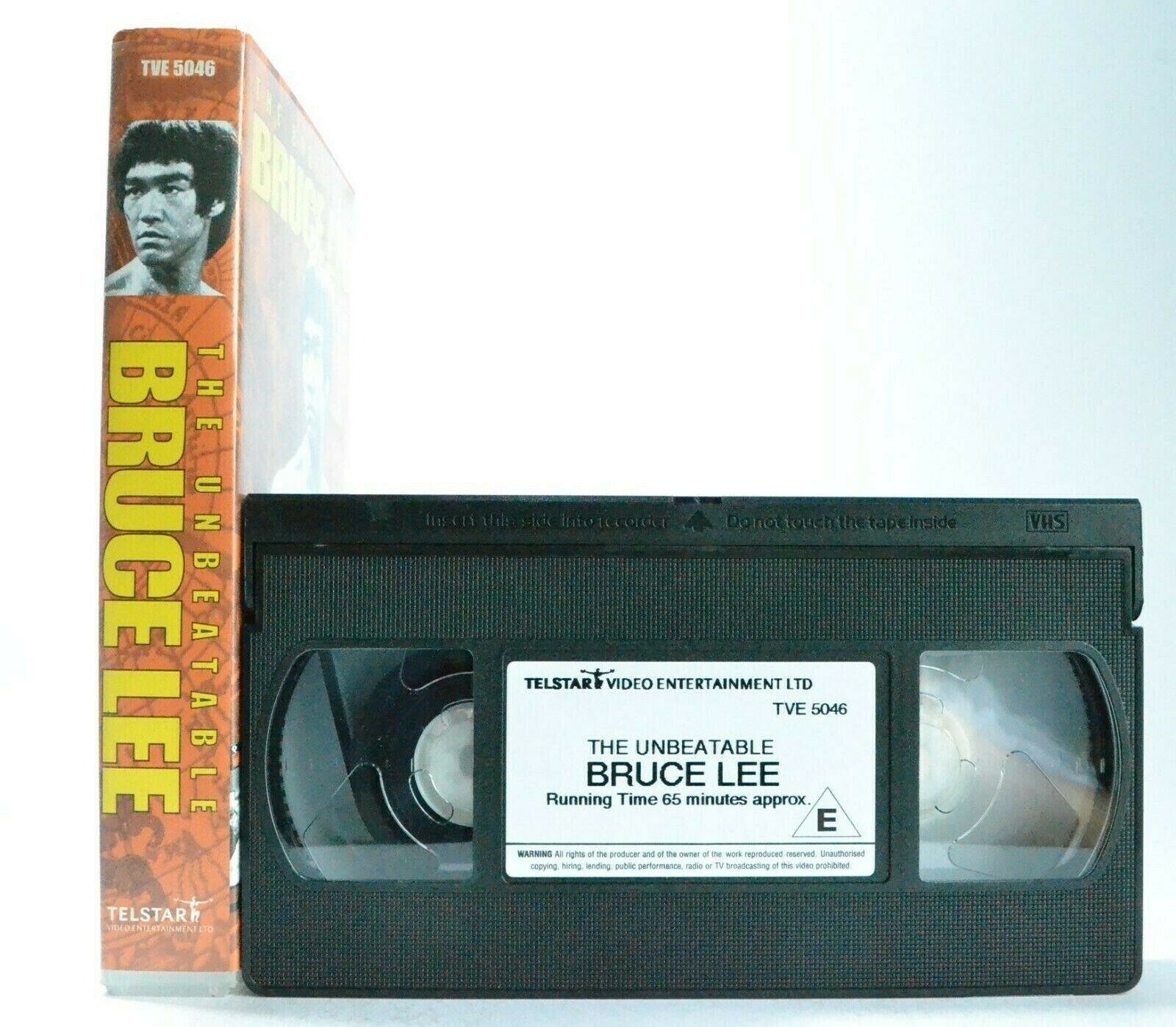 The Unbeatable Bruce Lee: (2001) Documantary - The Man/The Legend - Karate - VHS-