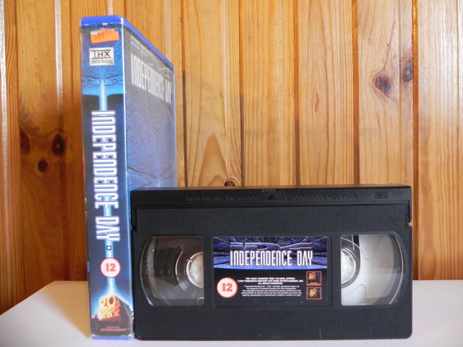 Independence Day - Large Box Release - W.Smith - Sci-Fi Apocalypse Action - VHS-