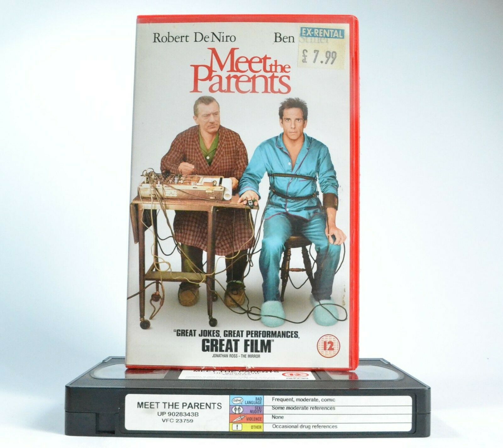 Meet The Parents: Series Of Unfortunate Events - Comedy - Robert De Niro - VHS-