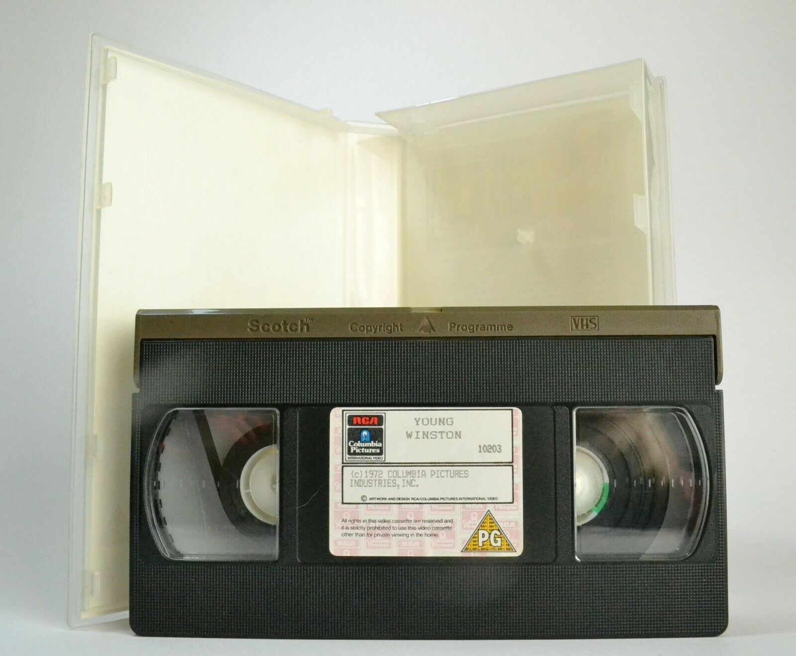 Young Winston; [Richard Attenborough] Winston Churchill - Robert Shaw - Pal VHS-