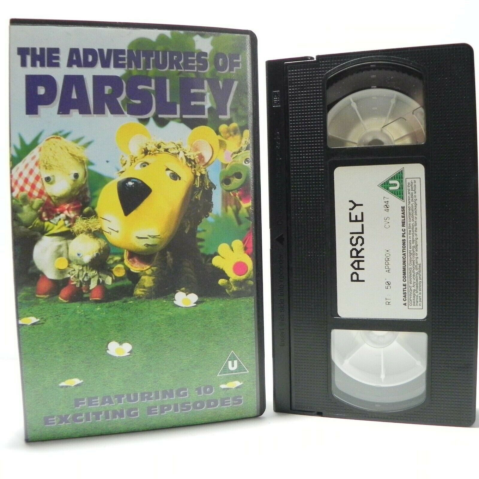 The Adventures Of Parsley - Friendly Lion - Animated - Children's - Pal VHS-