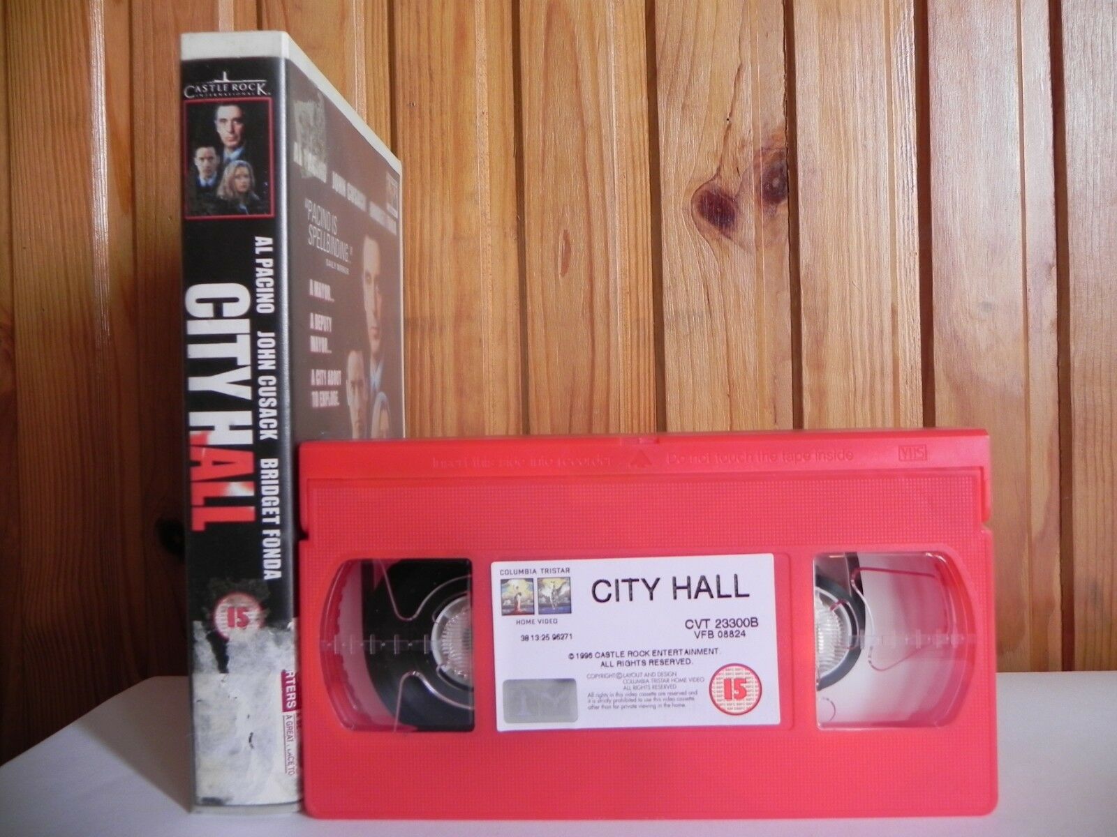 City Hall - Large Box - Columbia - Drama - Al Pacino - Bridget Fonda - Pal VHS-