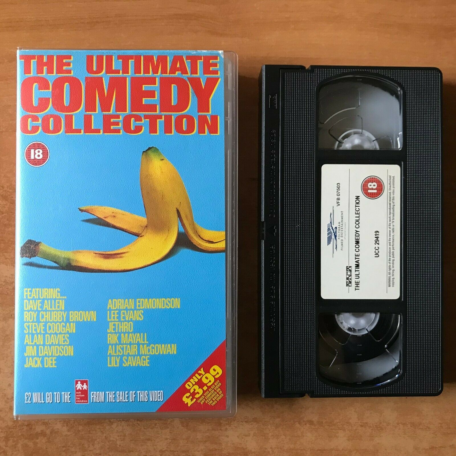 The Ultimate Comedy Collection [Stand-Up / Sketches]: Rik Myall / Jethro - VHS-