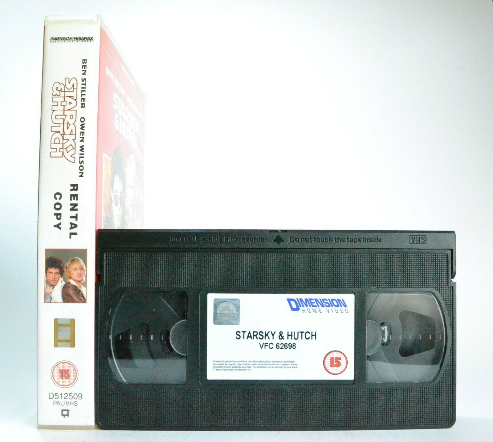 Starsky And Hutch (2004): Buddy Cop Action Comedy - Ben Stiller - Pal VHS-