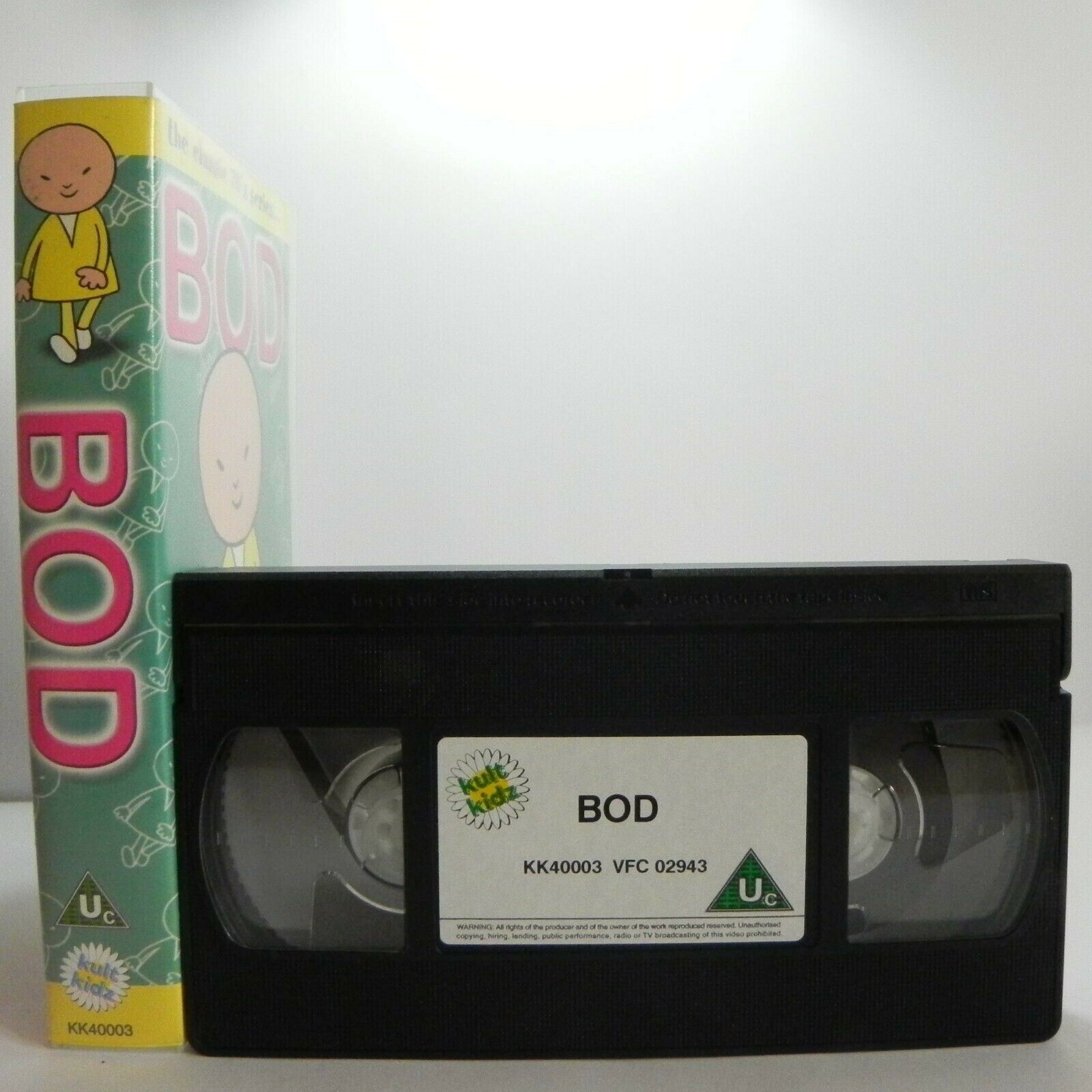 Bod - Classic 70' Series - 13 Episodes - Children's TV Animation - Pal VHS-