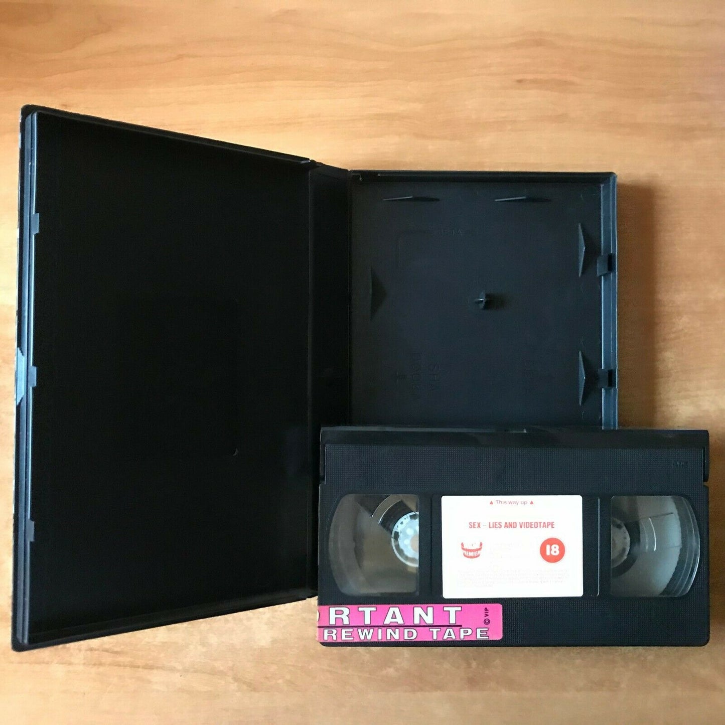 Sex,Lies And Videotape (1989): Drama [Large Box] Rental - Andie MacDowell - VHS-