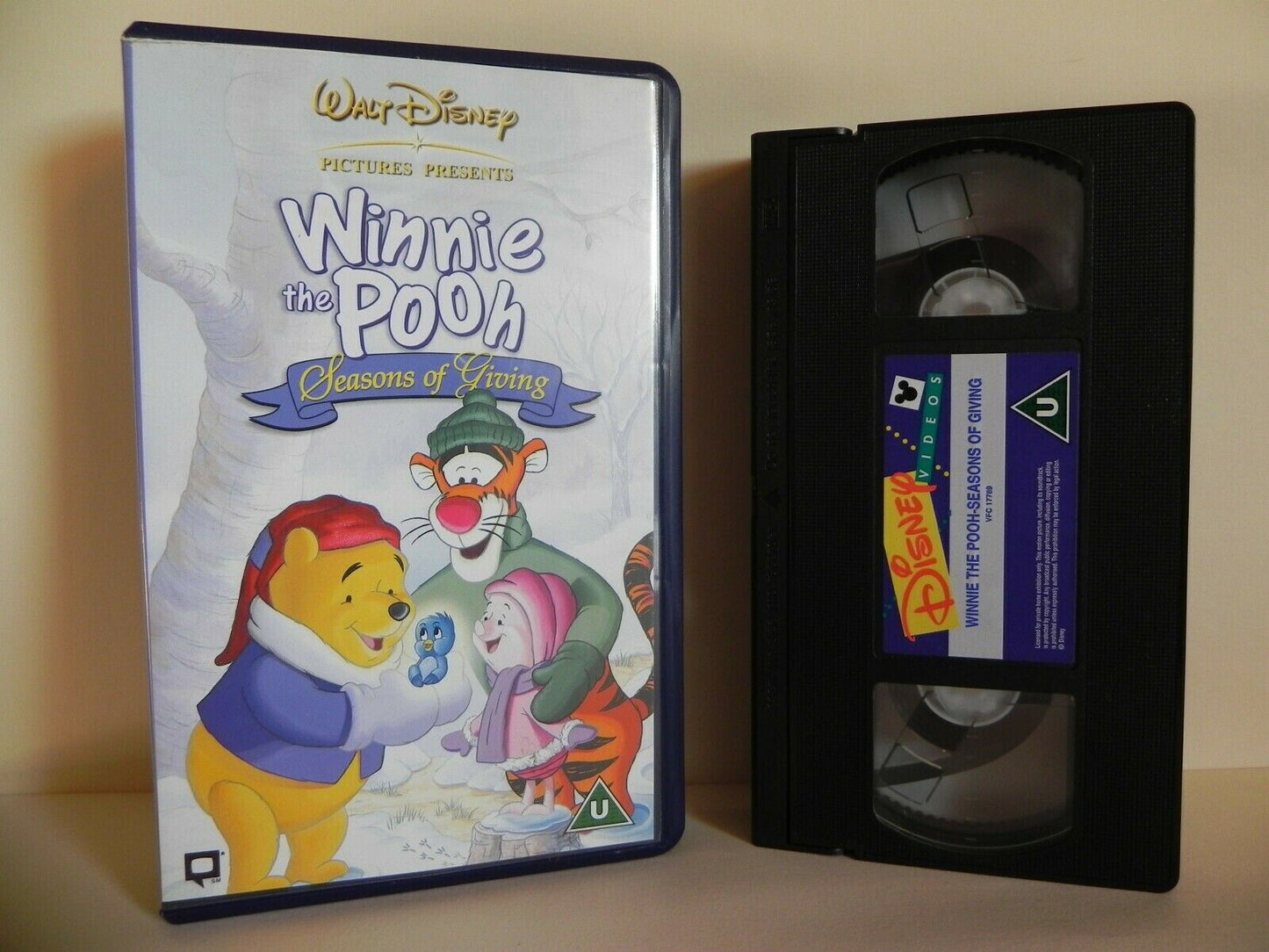 Winnie The Pooh: Seasons Of Giving - Holiday - Christmas - Fun - Kids - Pal VHS-