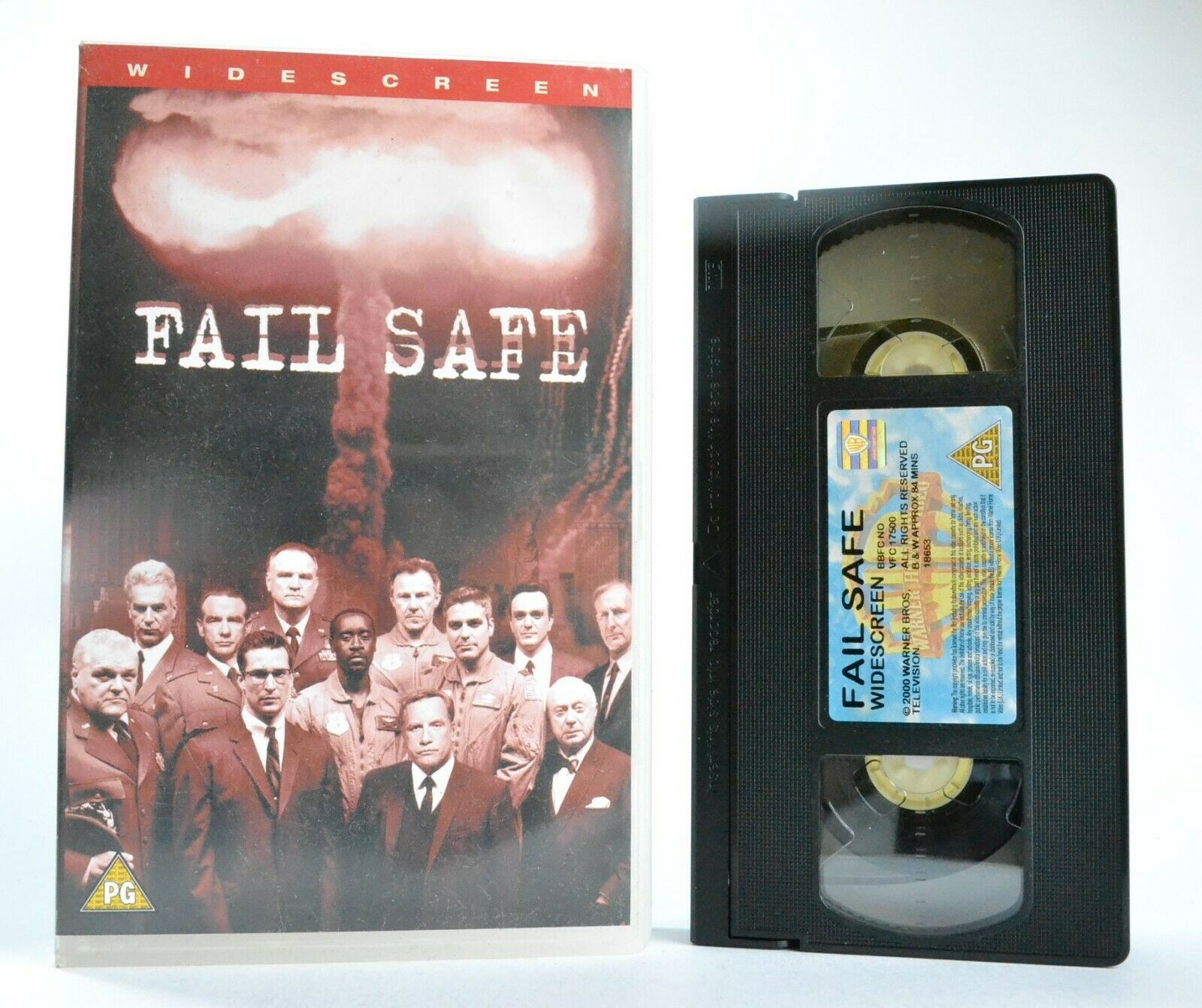 Fail Safe (2000): Cold War Thriller - Large Box - Widescreen - G.Clooney - VHS-