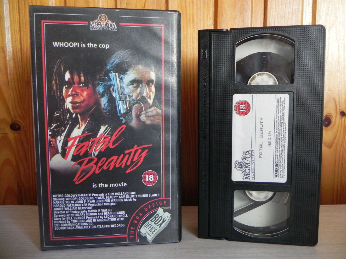 Fatal Beauty - Whoopi Goldberg - MGM Release - 1990 Thriller Video - Pal VHS-