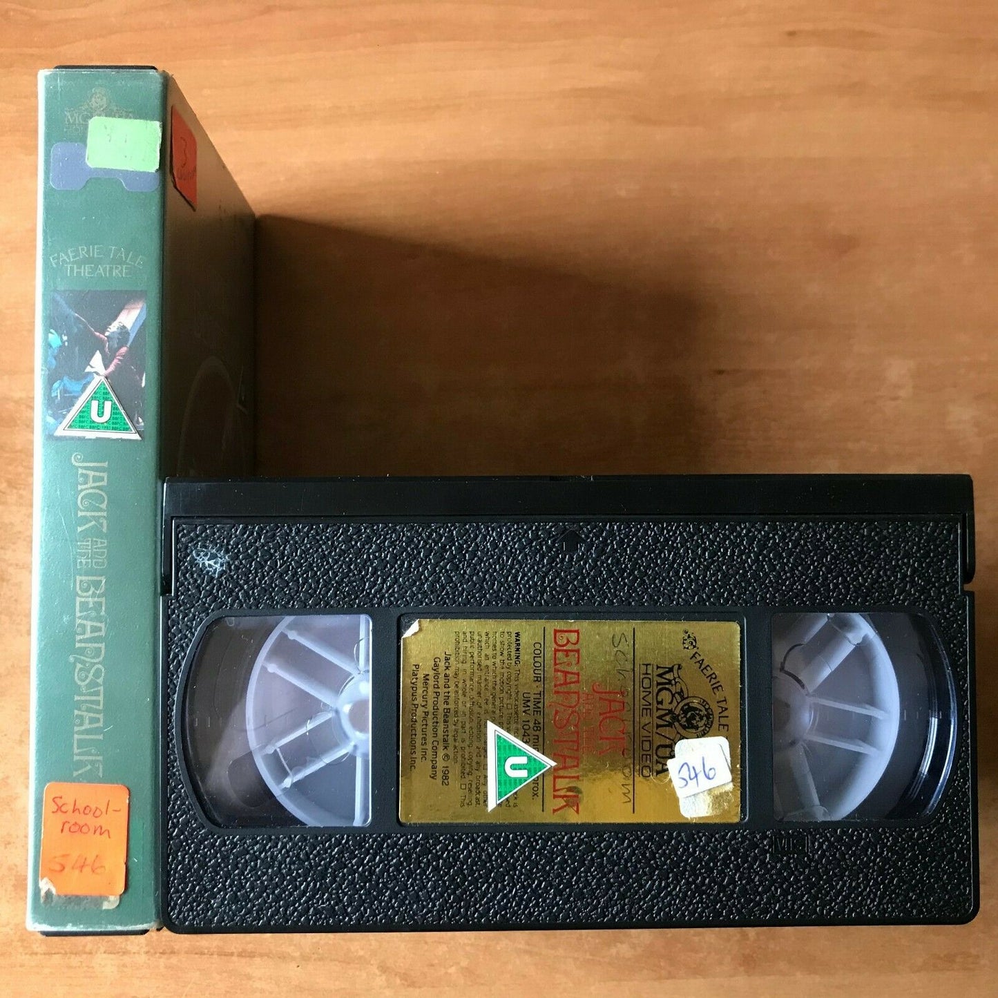 Jack Beanstalk; [Pre-Cert] Faerie Tale Theatre - Elliott Gould - Kids - Pal VHS-