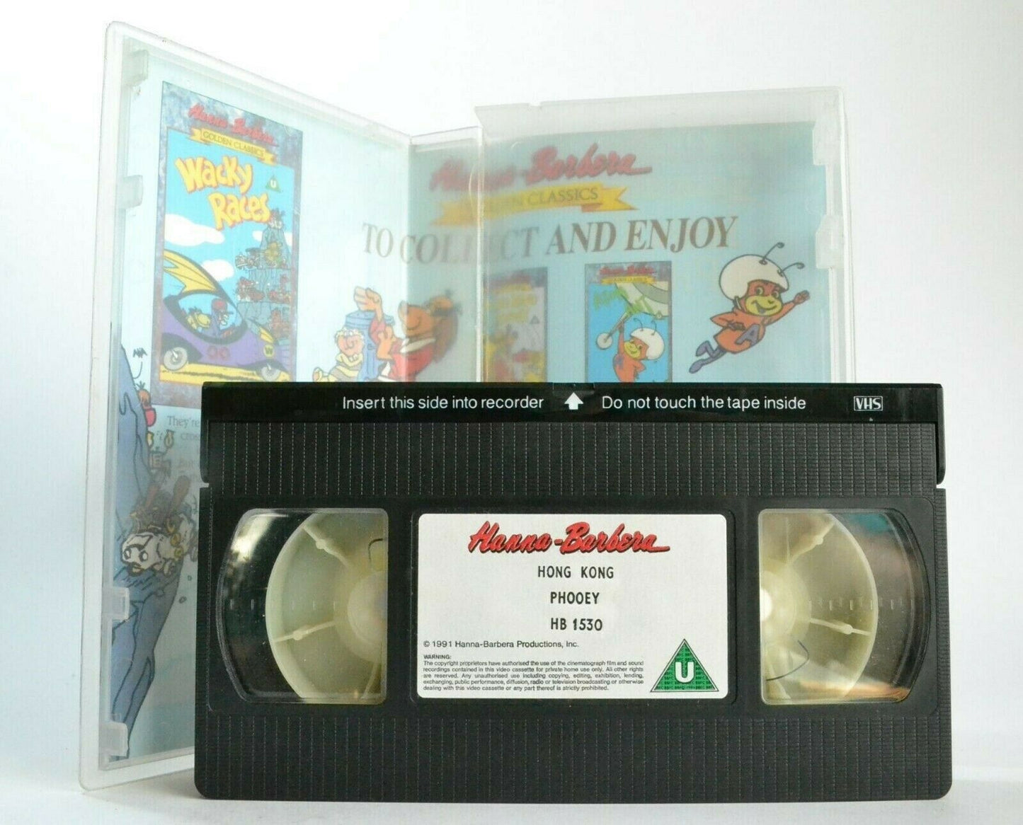 Hong Kong Phooey [Hanna-Barbera Golden Classics] - Animated - Children's - VHS-