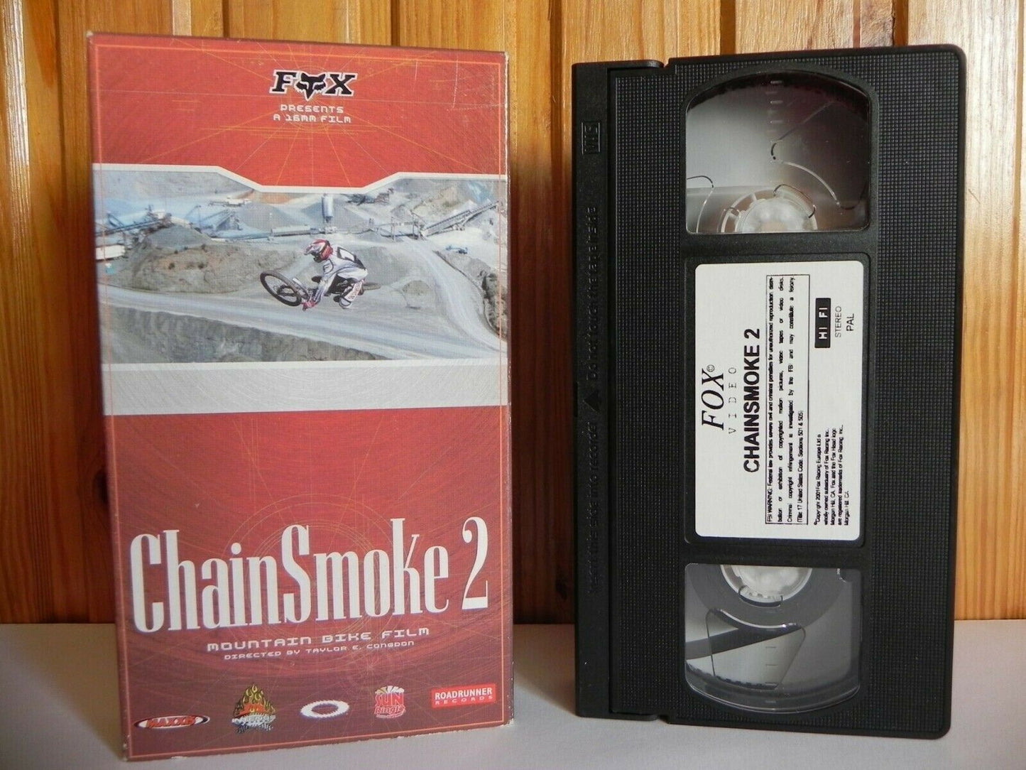 ChainSmoke 2: Mountain Bike Film - Brian Lopes - Marla Streb - Eric Carter - VHS-