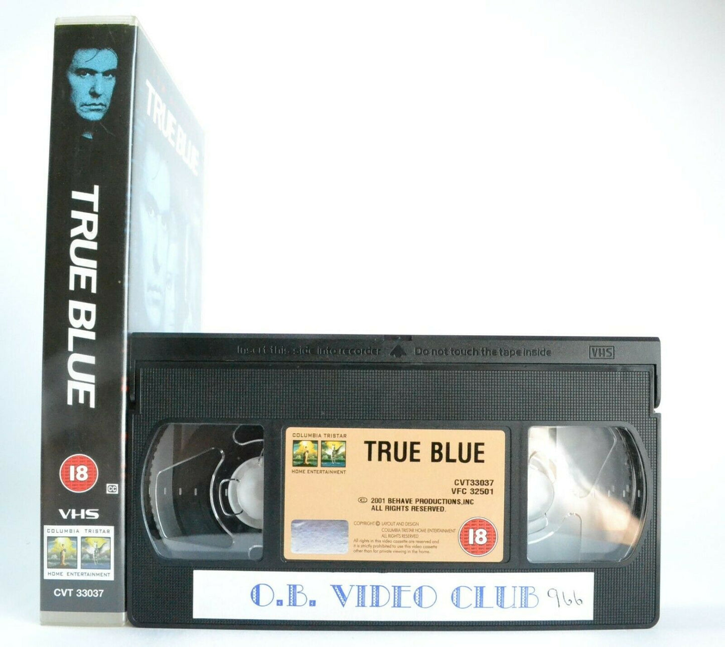 True Blue: Crime Drama (2001) - Large Box - Dangerous Chinatown Gangs - Pal VHS-