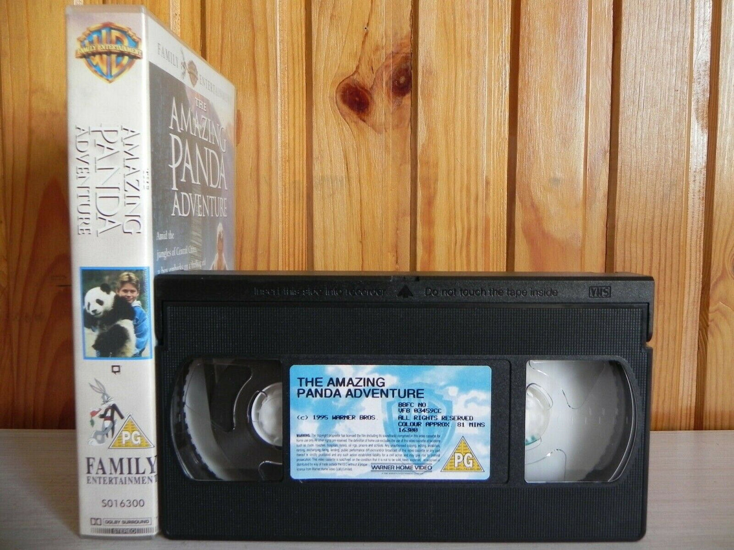 The Amazing Panda Adventure - Warner Family - Stephen Lang - Ryan Slat - Pal VHS-
