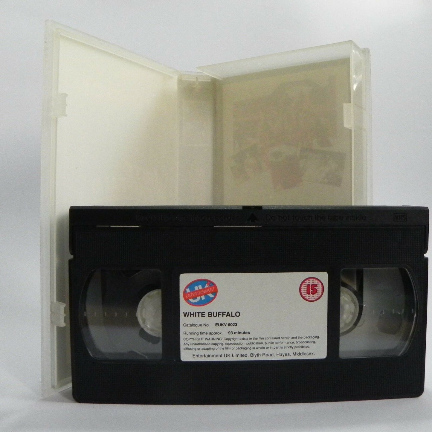 White Buffalo: Western Classic (1977) - Charles Bronson/Kim Novak - Pal VHS-