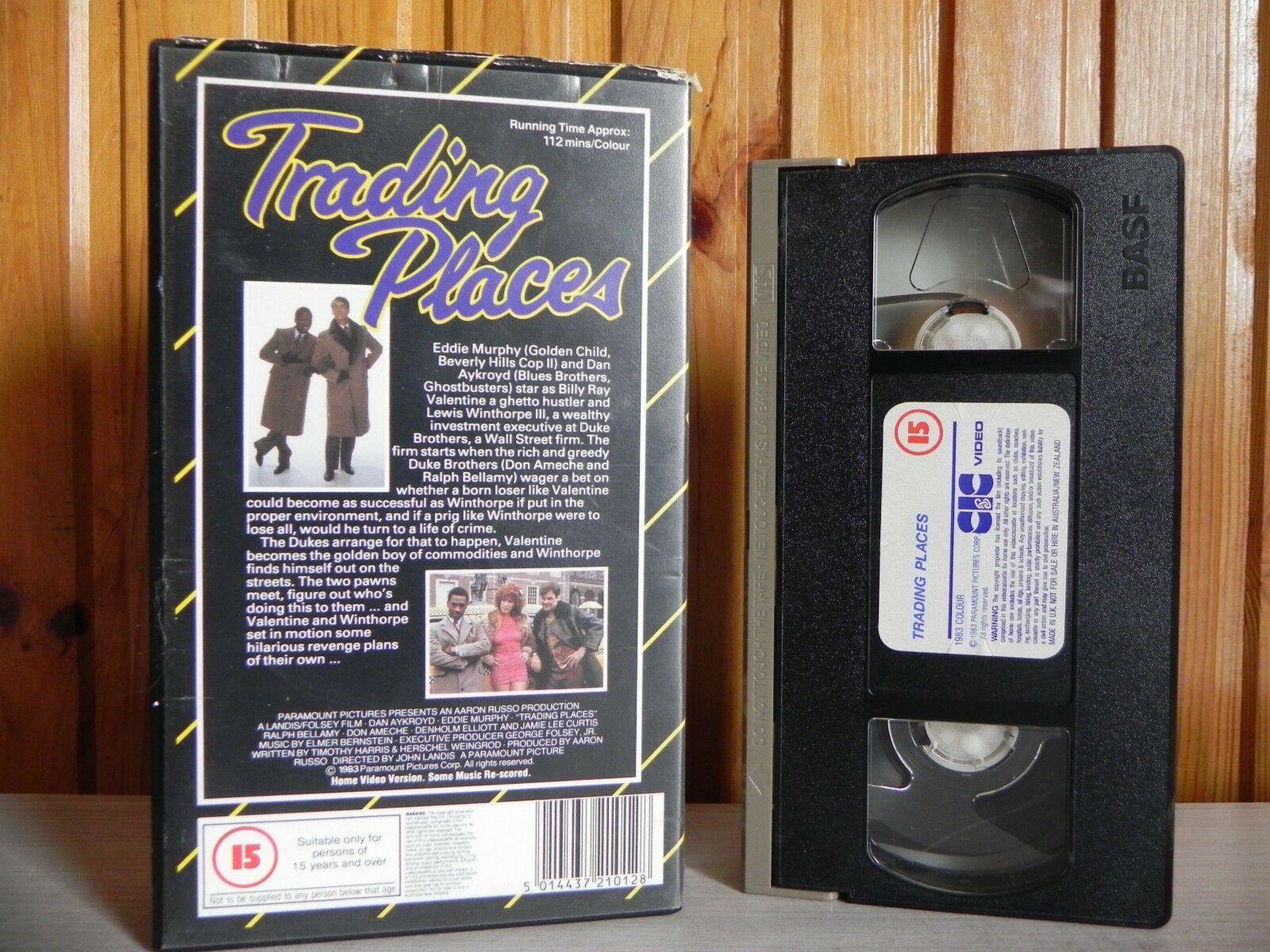 Trading Places - CIC Cideo - Comedy - Dan Aykroyd - Eddie Murphy - Pal VHS-