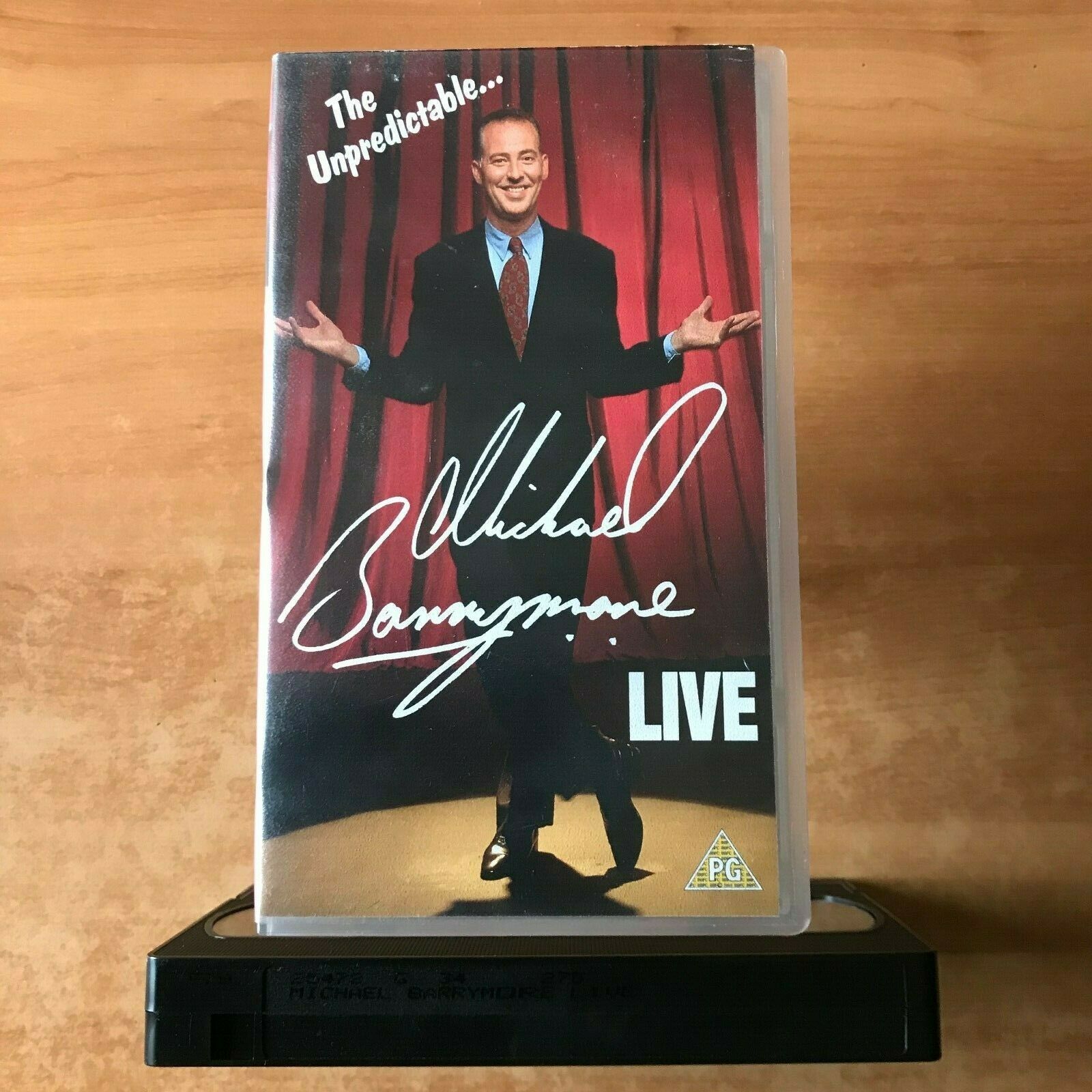 Michael Barrymore: The Unpredictable Live [Blackpool] Stand Up Comedy - Pal VHS-