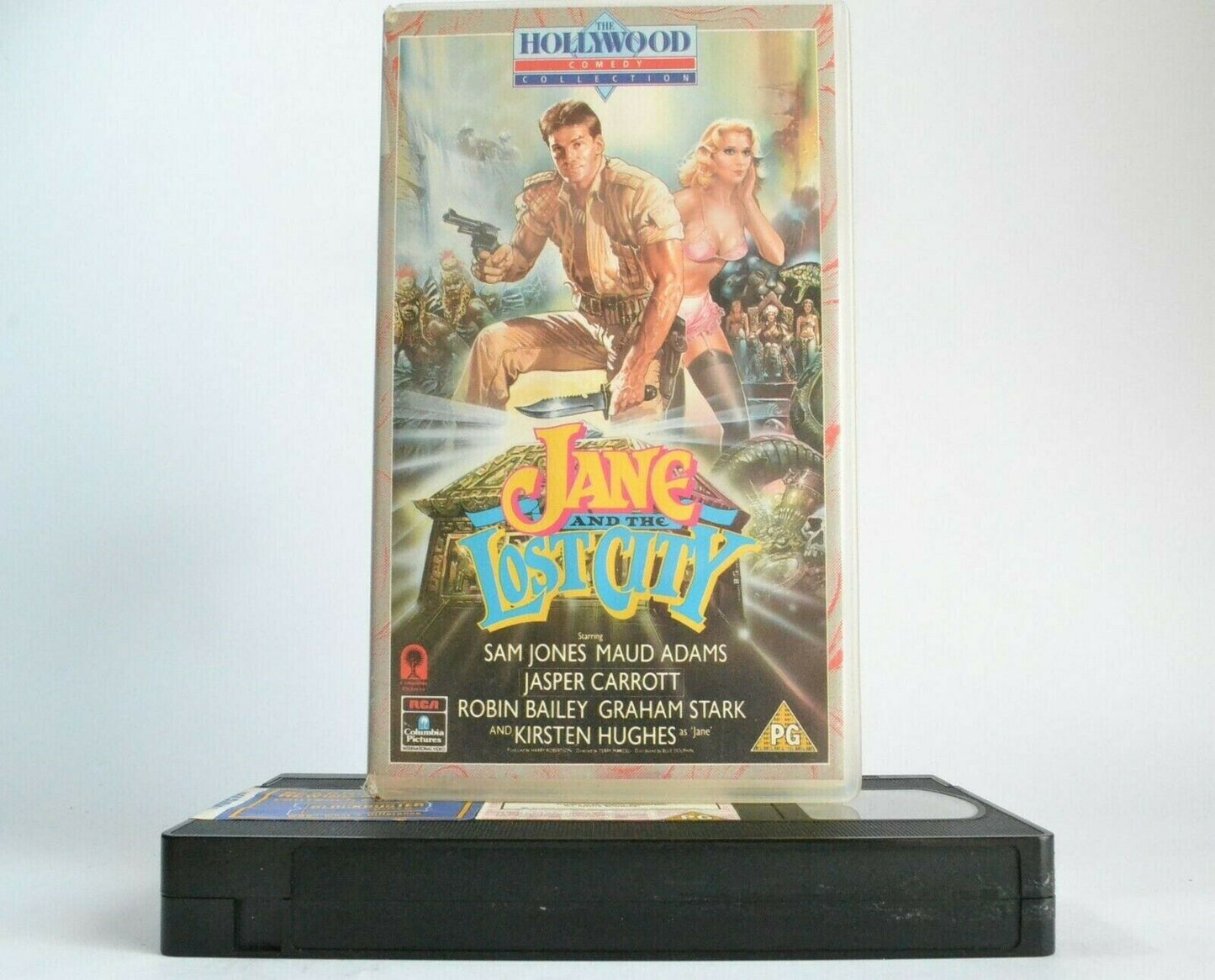 Jane And The Lost City (1987): African Adventure - World War 2 - [Rental] - VHS-