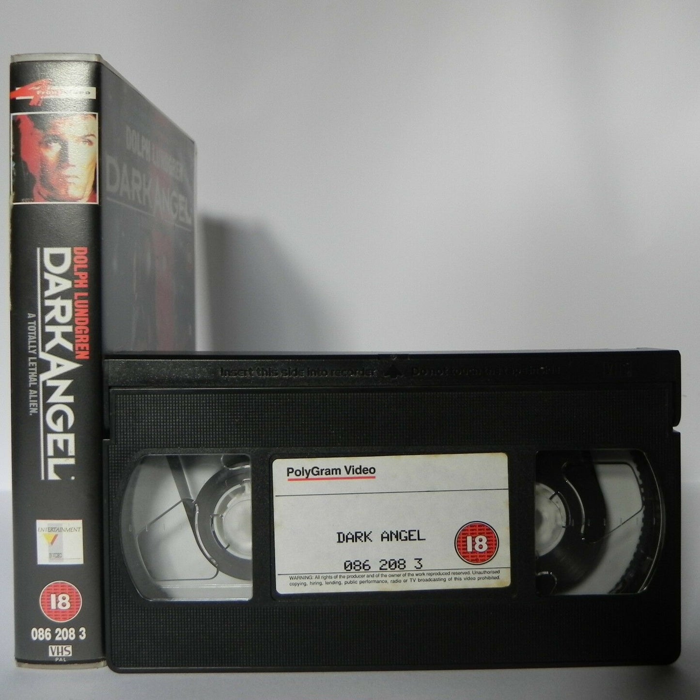 Dark Angel - (1993) PolyGram - Action - Sci-Fi - Futuristic - Lundgren - VHS-