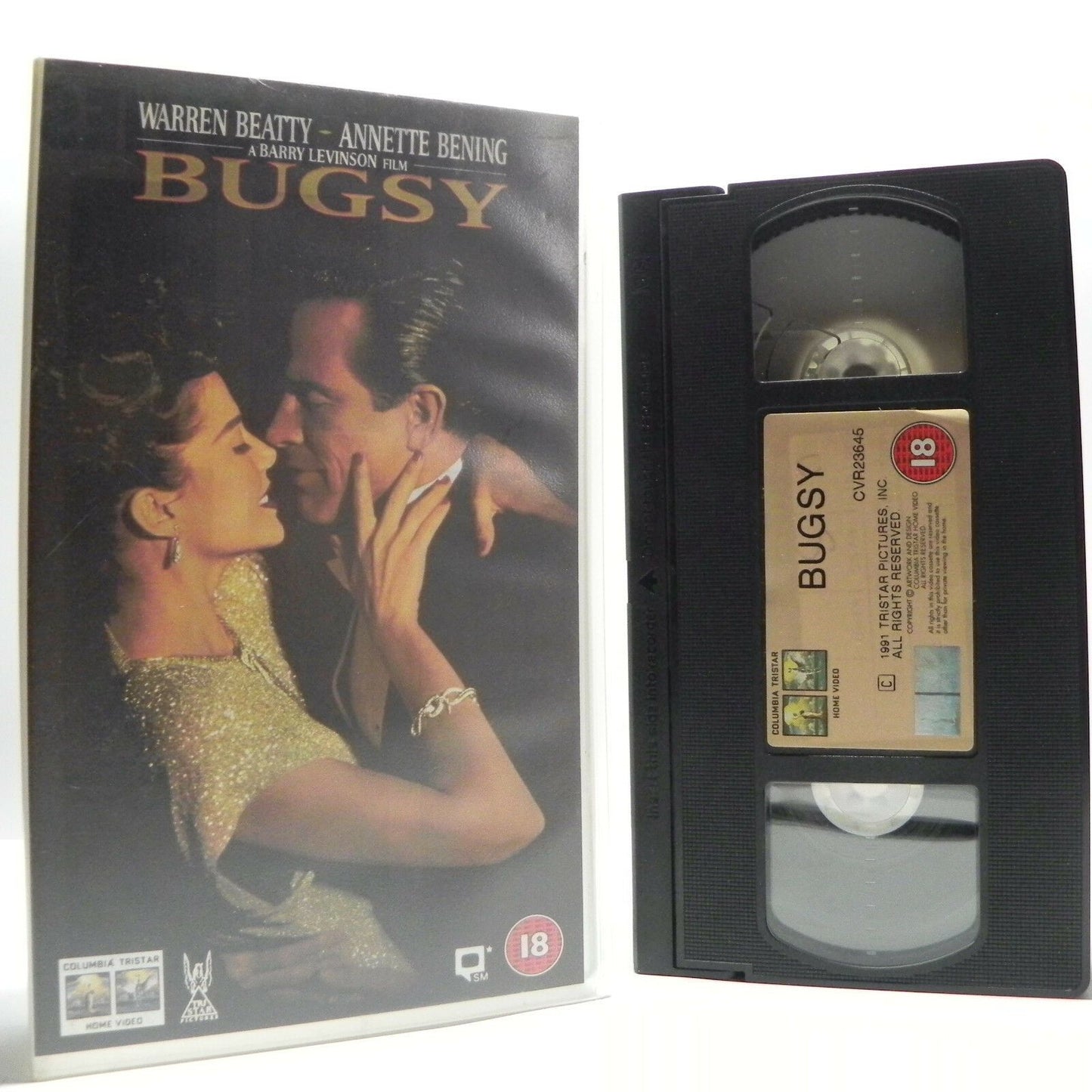 Bugsy: Oscar Winning Film - W.Beatty/A.Bening/B.Kingsley/H.Keitel - Pal VHS-