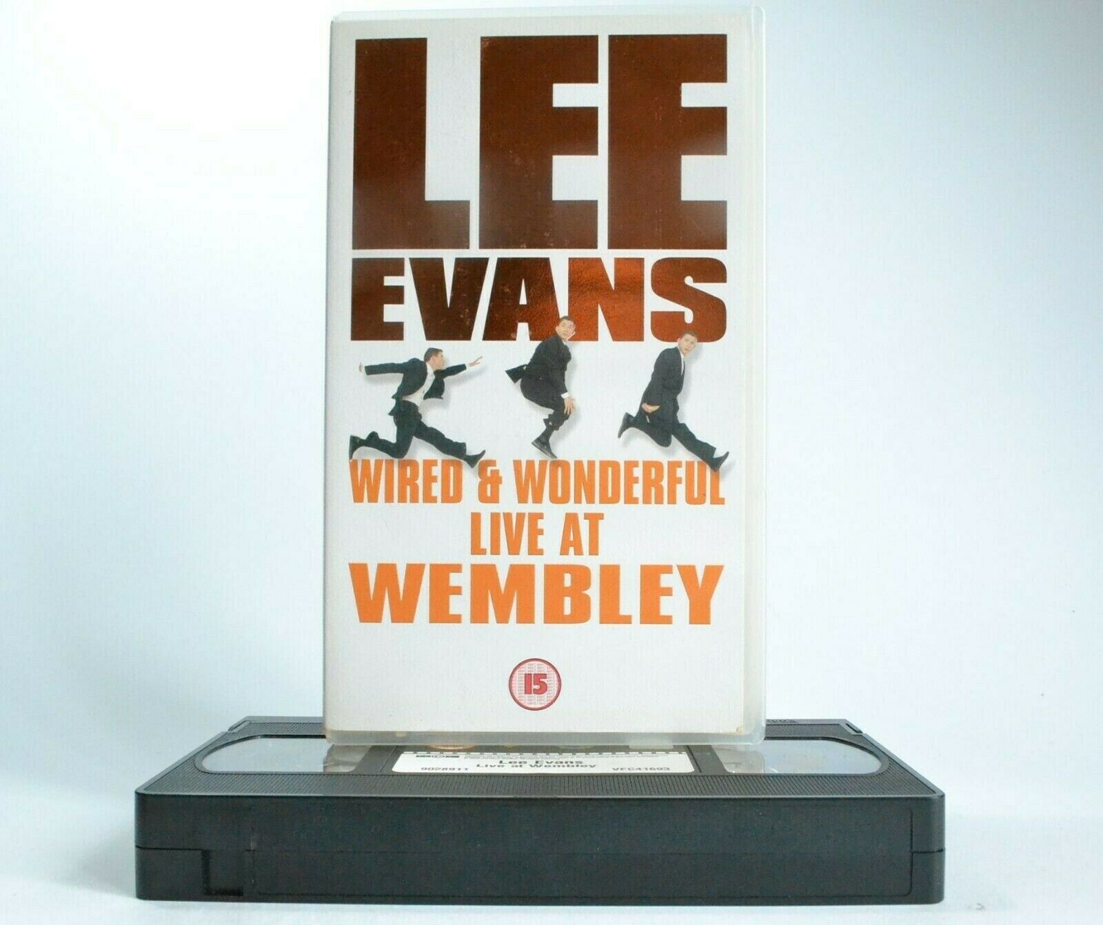 Lee Evans: Wired & Wonderful - Live At Wembley/London - Physical Comedy - VHS-