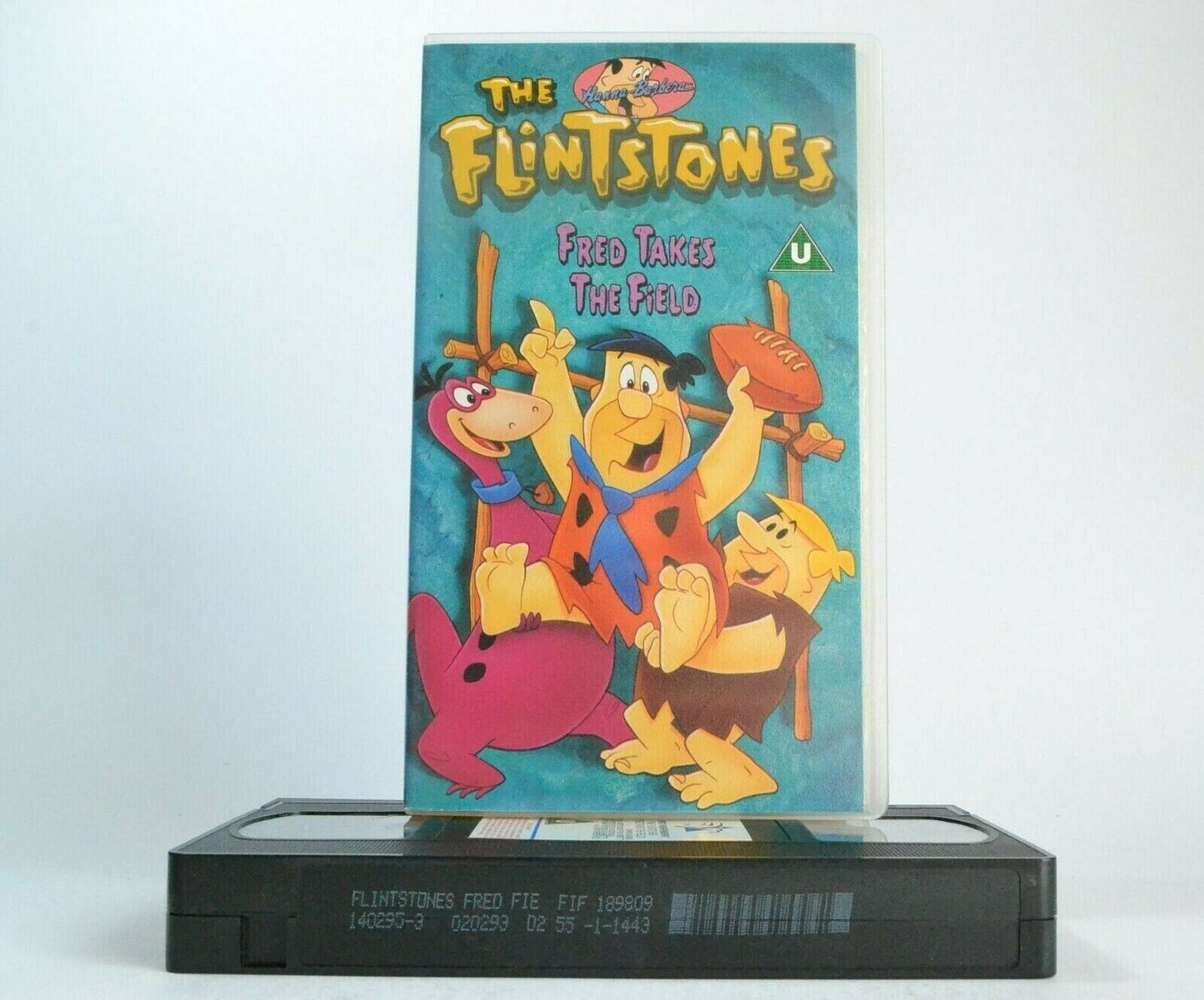 The Flintstones: Fred Takes The Field - Hanna-Barbera - Animated - Kids - VHS-