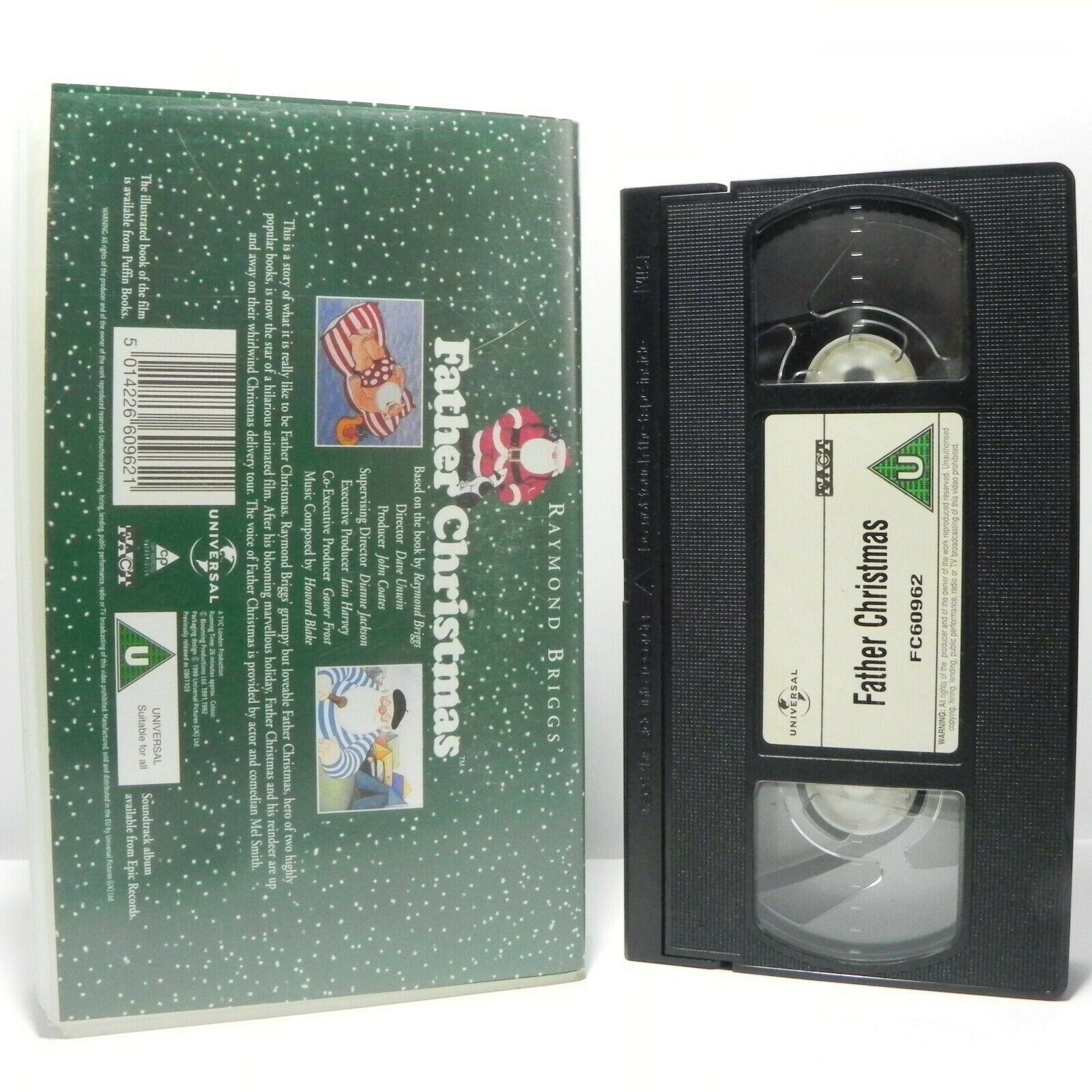 Father Christmas: By Raymond Brigs - Hilarious Animated Film - Children's - VHS-