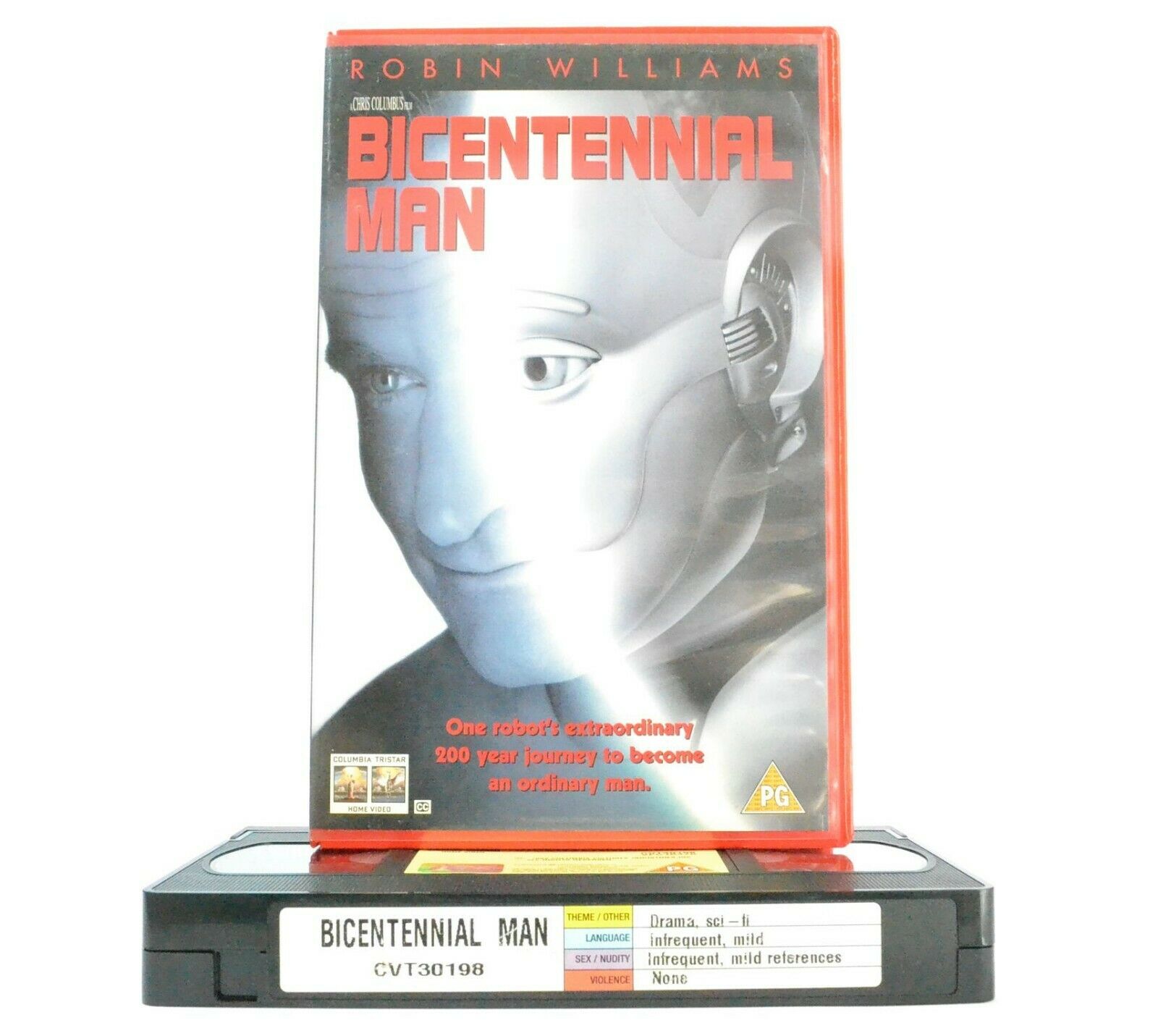 Bicentennial Man: A C.Columbus Film - Sc-Fi Drama - Large Box - R.Williams - VHS-