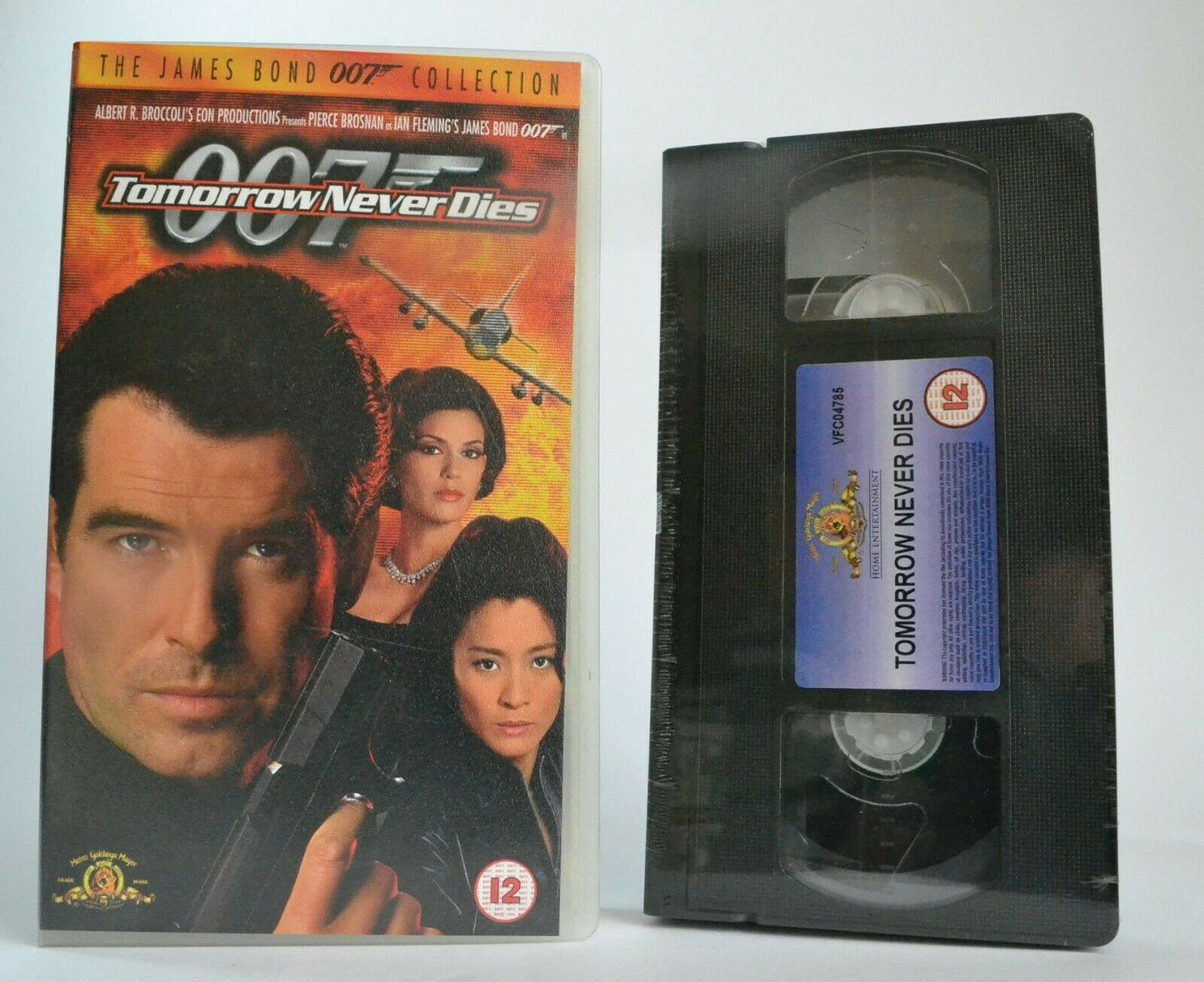 Tomorrow Never Dies (1997) <Brand New Sealed>- Action - Pierce Brosnan - Pal VHS-