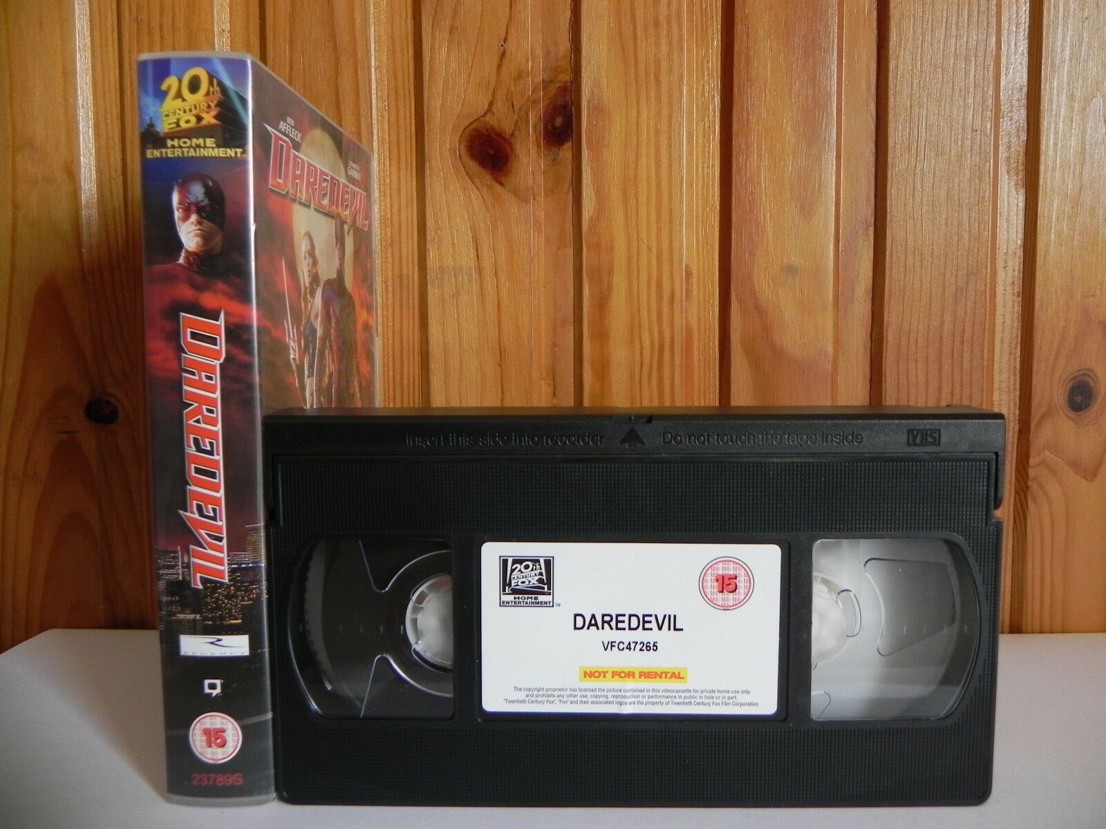 Daredevil - 20th Century Fox - Action - Ben Affleck - Jennifer Garner - Pal VHS-