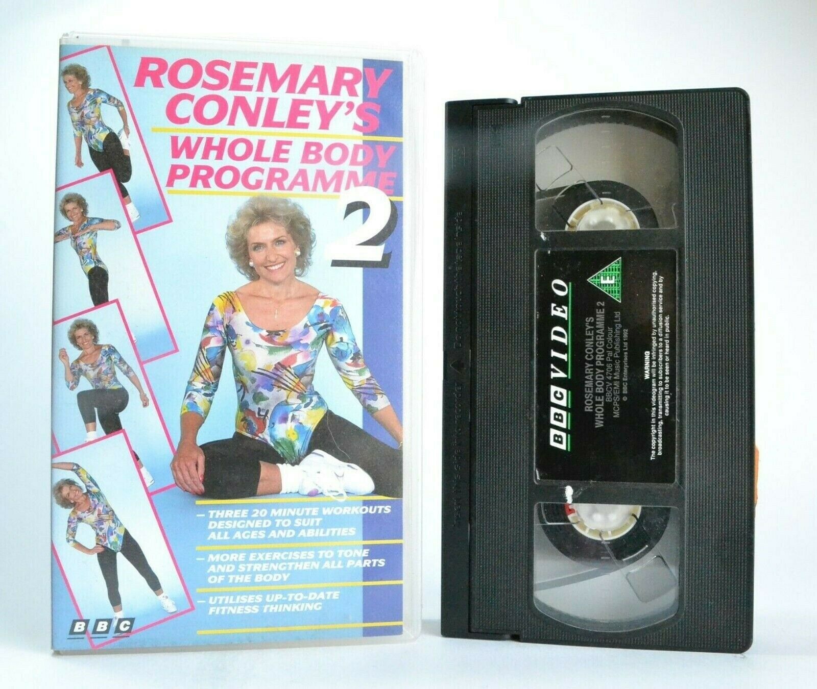 Whole Body Programme 2: By Rosemary Conley - Fitness - Body Workout - Pal VHS-