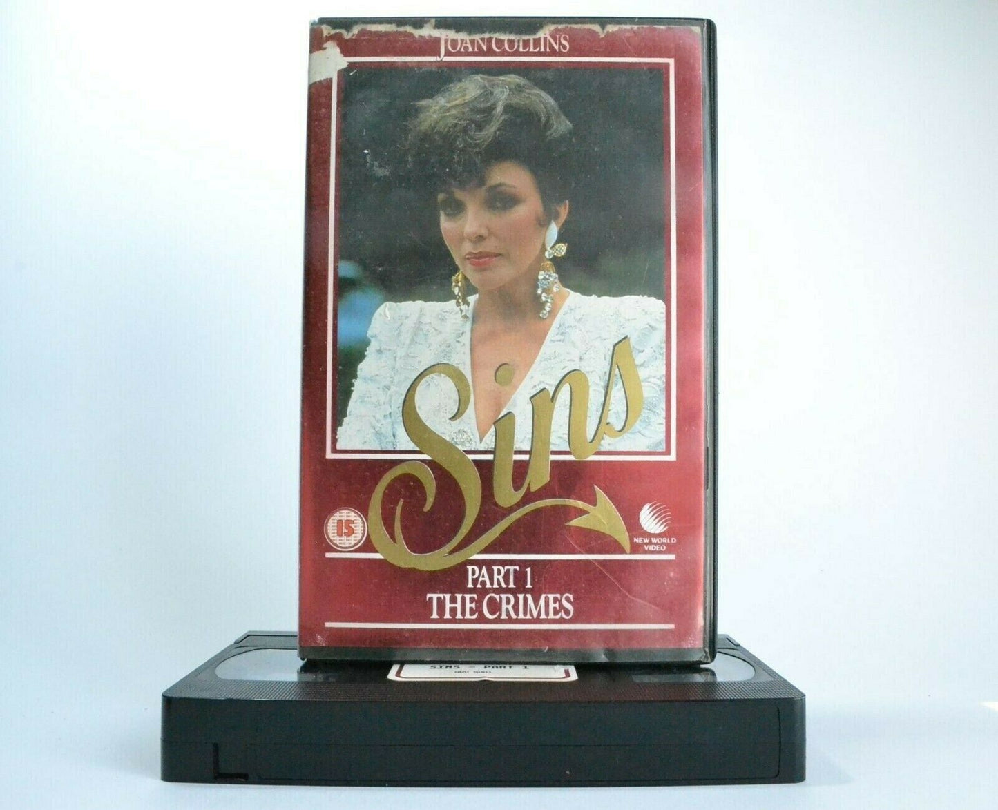 Sins, Part 1: The Crimes - Based On Judith Gould Novel - Joan Collins - Pal VHS-