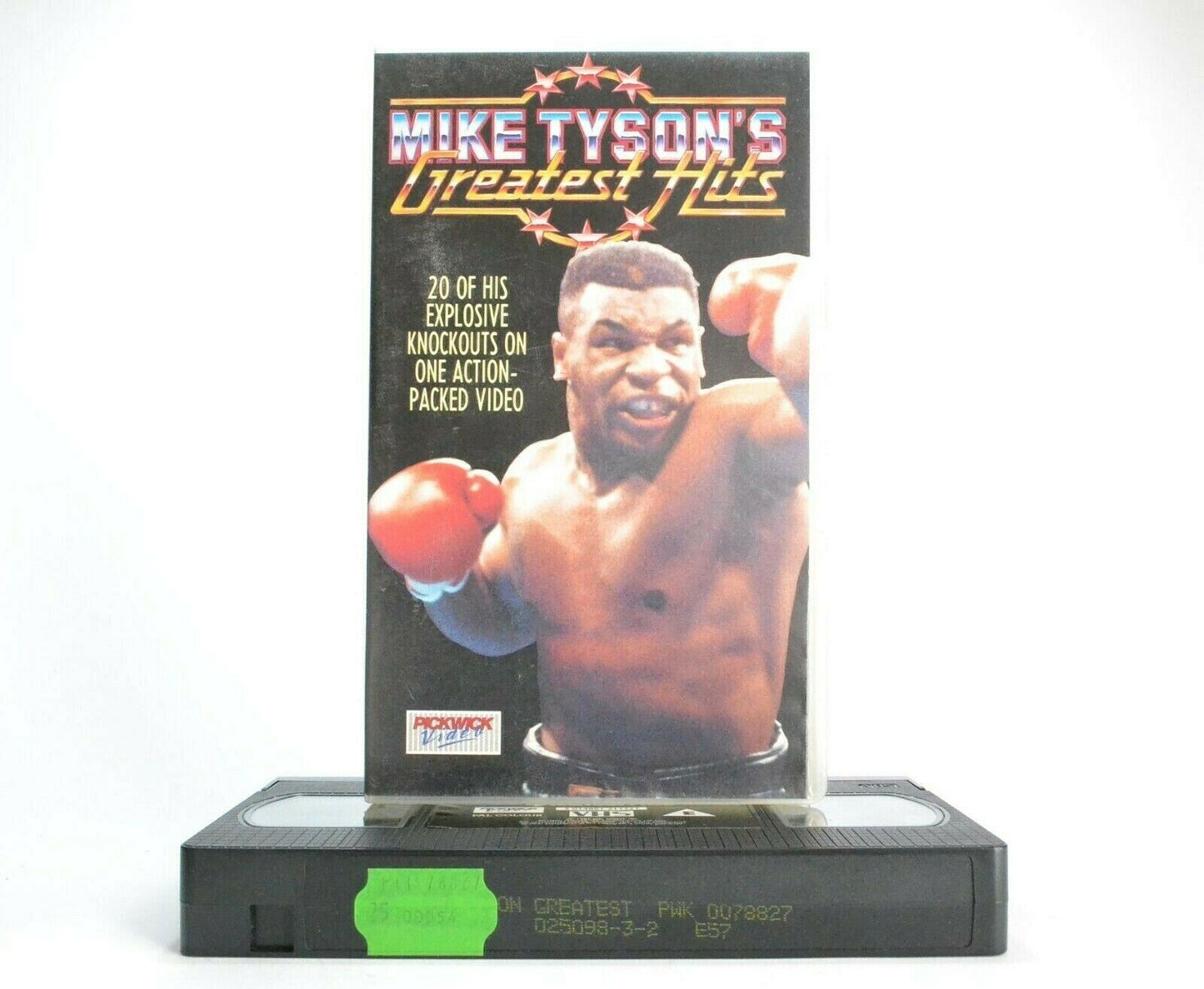 Mike Tyson: Greatest Hits - Iron Mike - 20 Explosive Knockouts - Boxing - VHS-