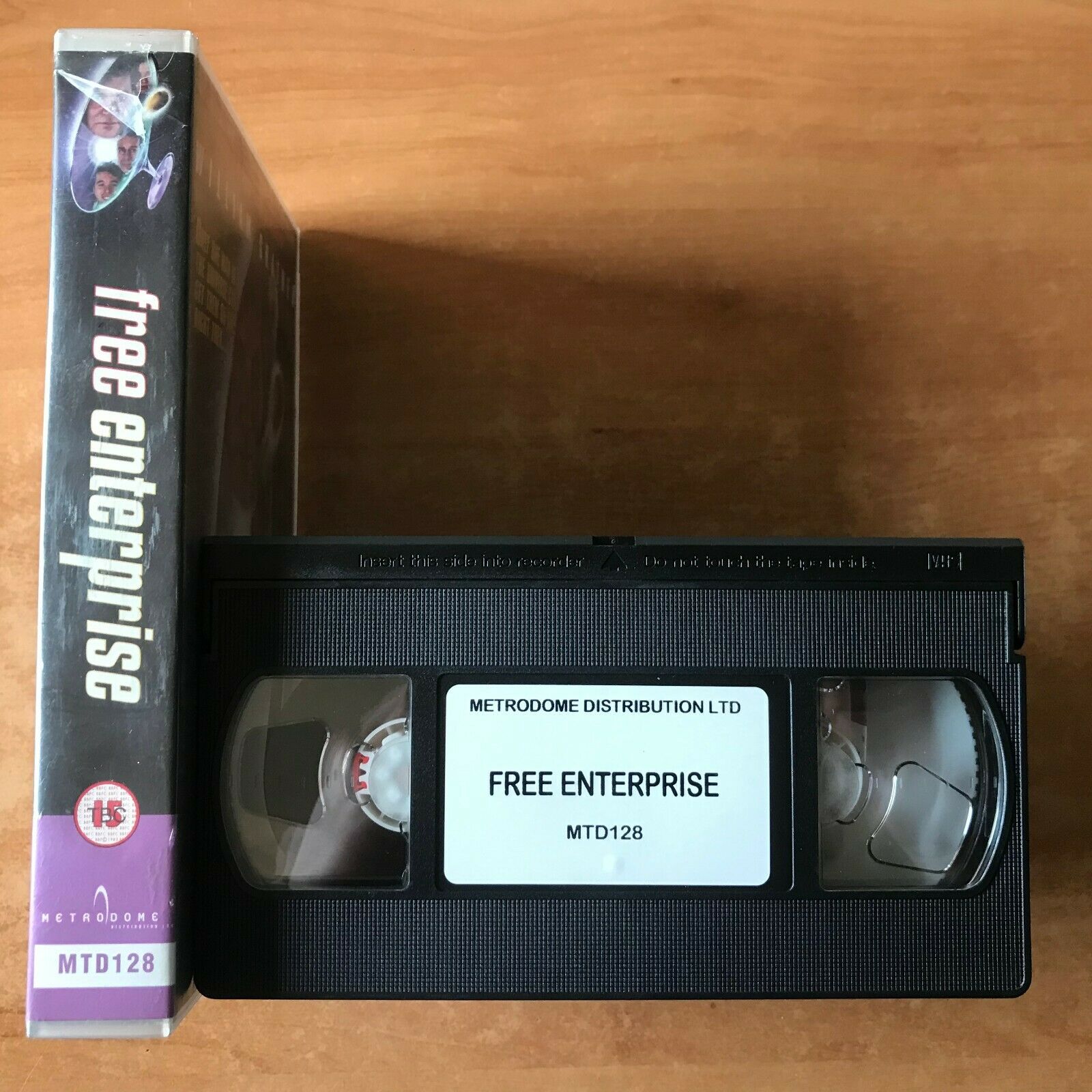 Free Enterprise: Star Trek Parody - Sample [Large Box] William Shatner - Pal VHS-