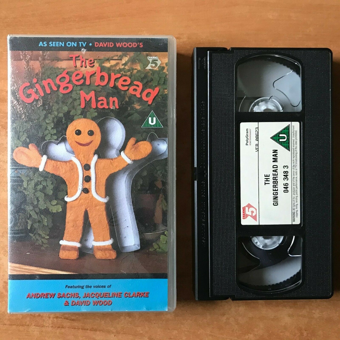 The Gingerbread Man; [David Wood] Family Adventures - Andrew Sachs - Kids - VHS-