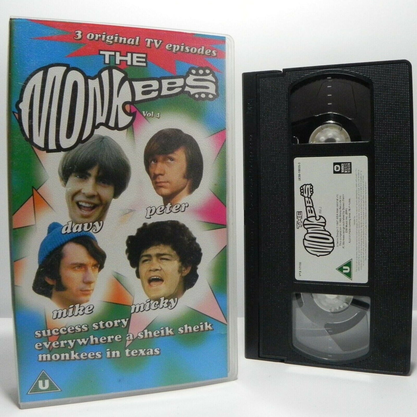 The Monkees - Vol.4 - Three Episodes - Classic Original Series - Music - Pal VHS-