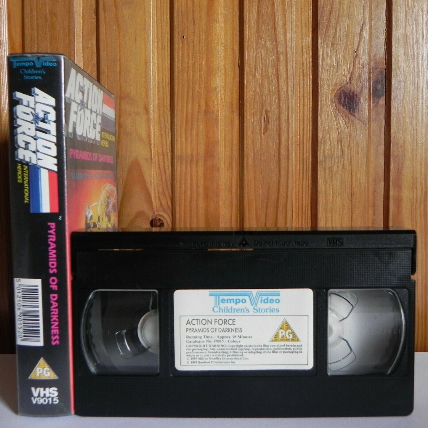 Action Force: Pyramids Of Darkness - Action Adventure - Animated - Kids - VHS-