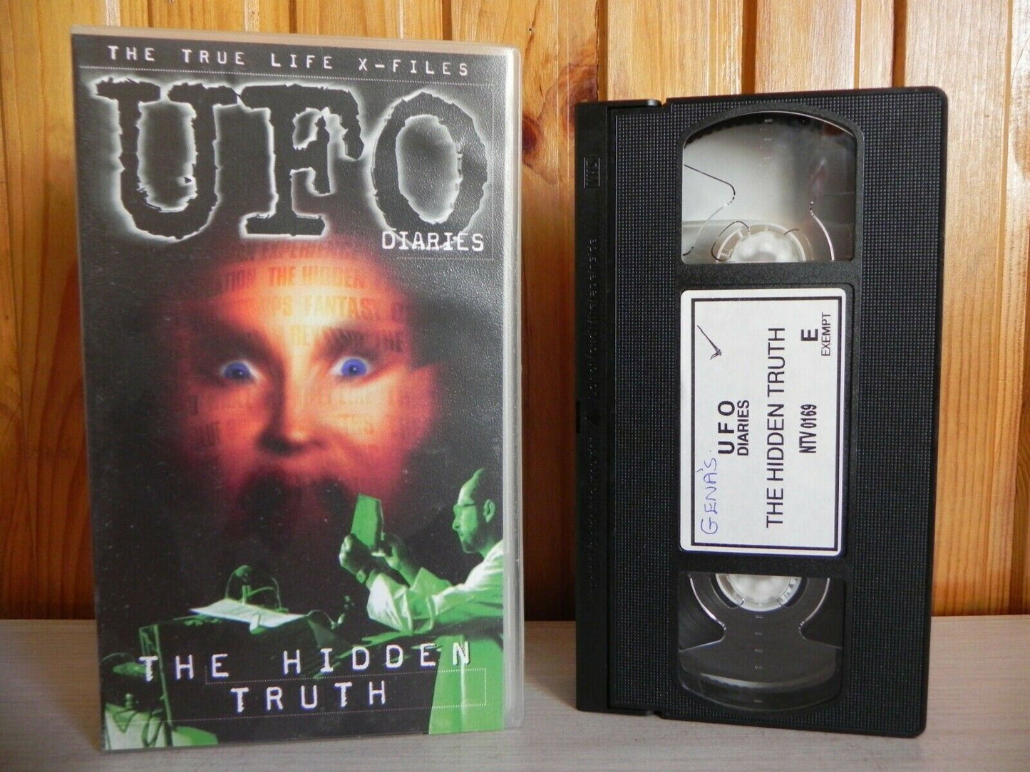 UFO Diaries - The Hidden Truth - The True Life X-Files - Area 51 - Pal VHS-