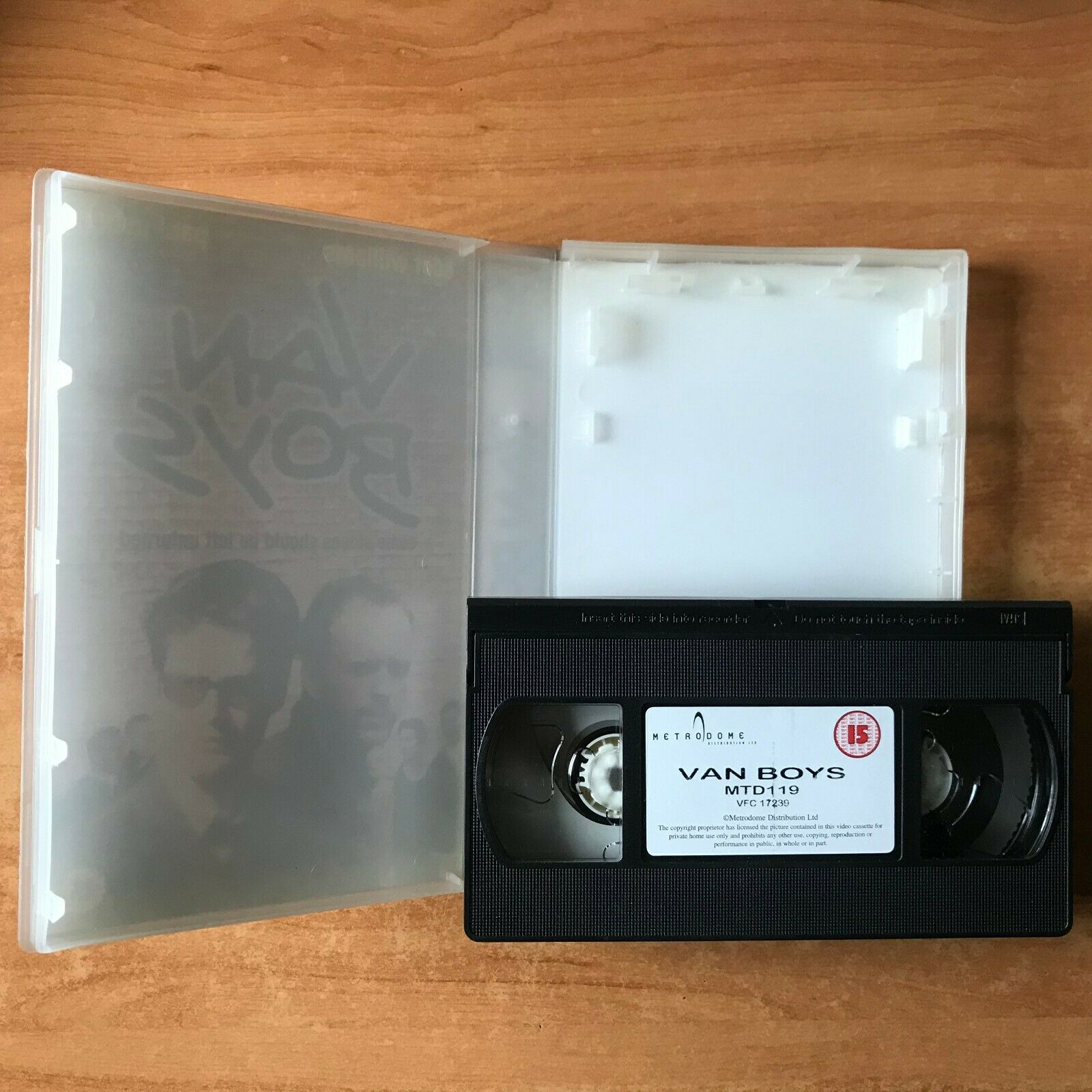 The Van Boys (2000) - Crime Drama ]Large Box] Scot Williams / Paul Usher - VHS-