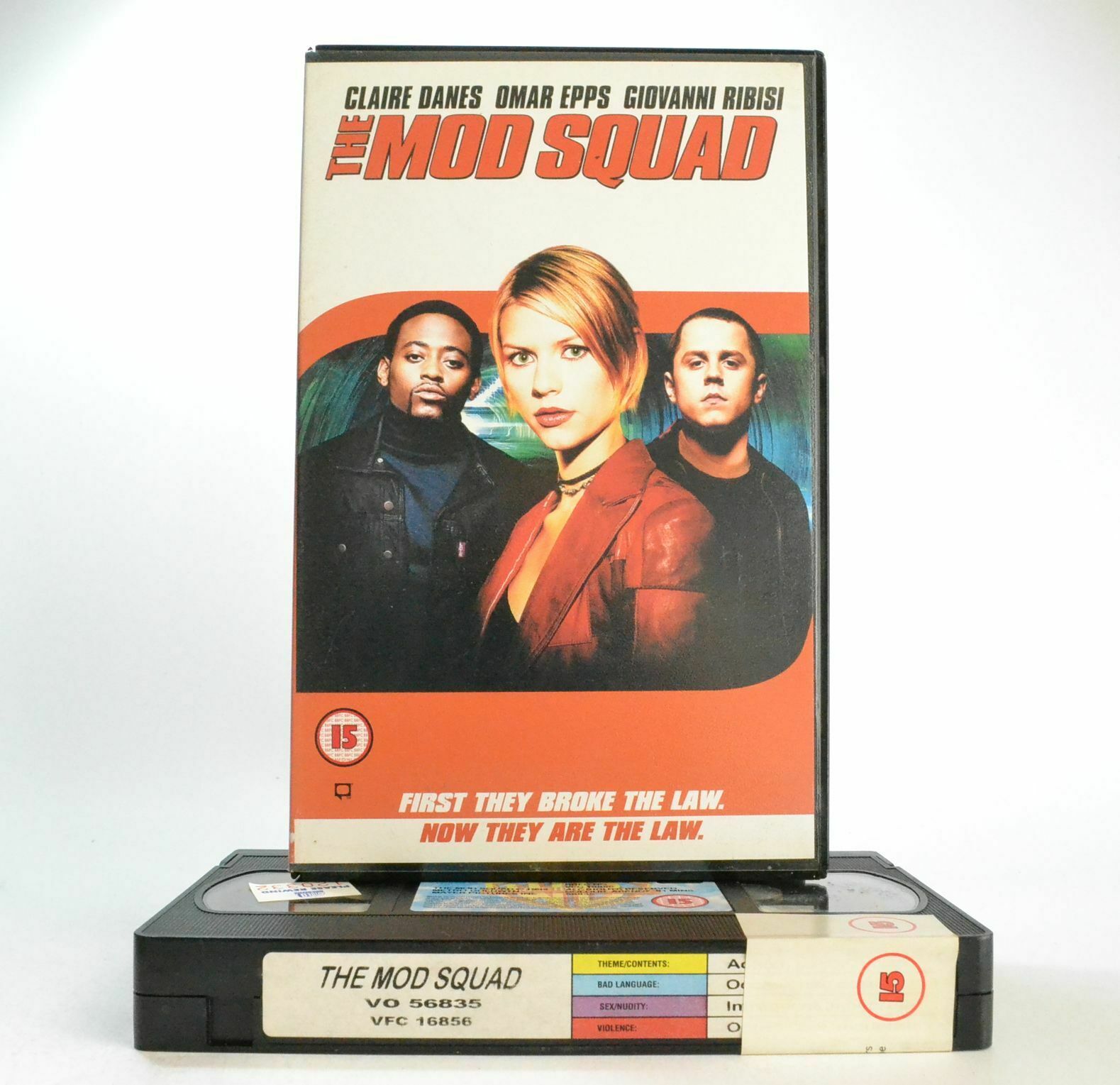 The Mod Squad: Thriller (1999) - Large Box - Three Problem Teens - C.Danes - VHS-