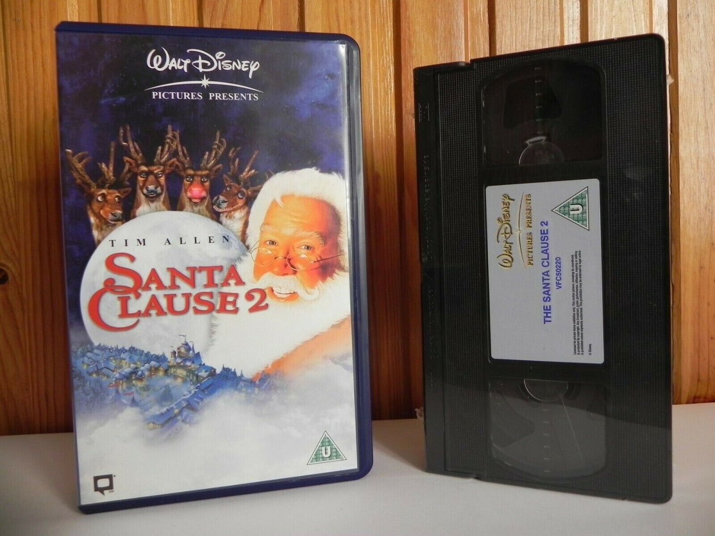 SANTA CLAUSE 2 - TIM ALLEN - BRAND NEW SEALED - WALT DISNEY KIDS - PAL VHS-