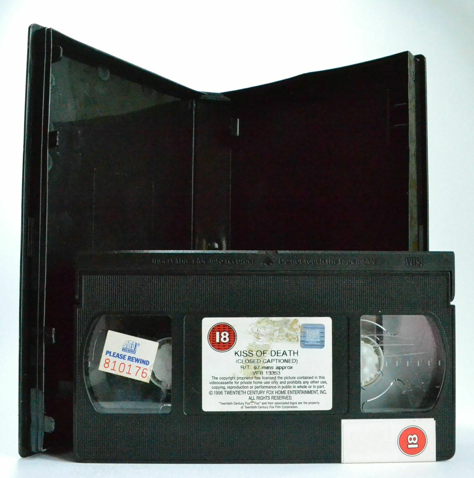 Kiss Of Death: Thriller (1995) - Large Box - New York Criminal Underground - VHS-