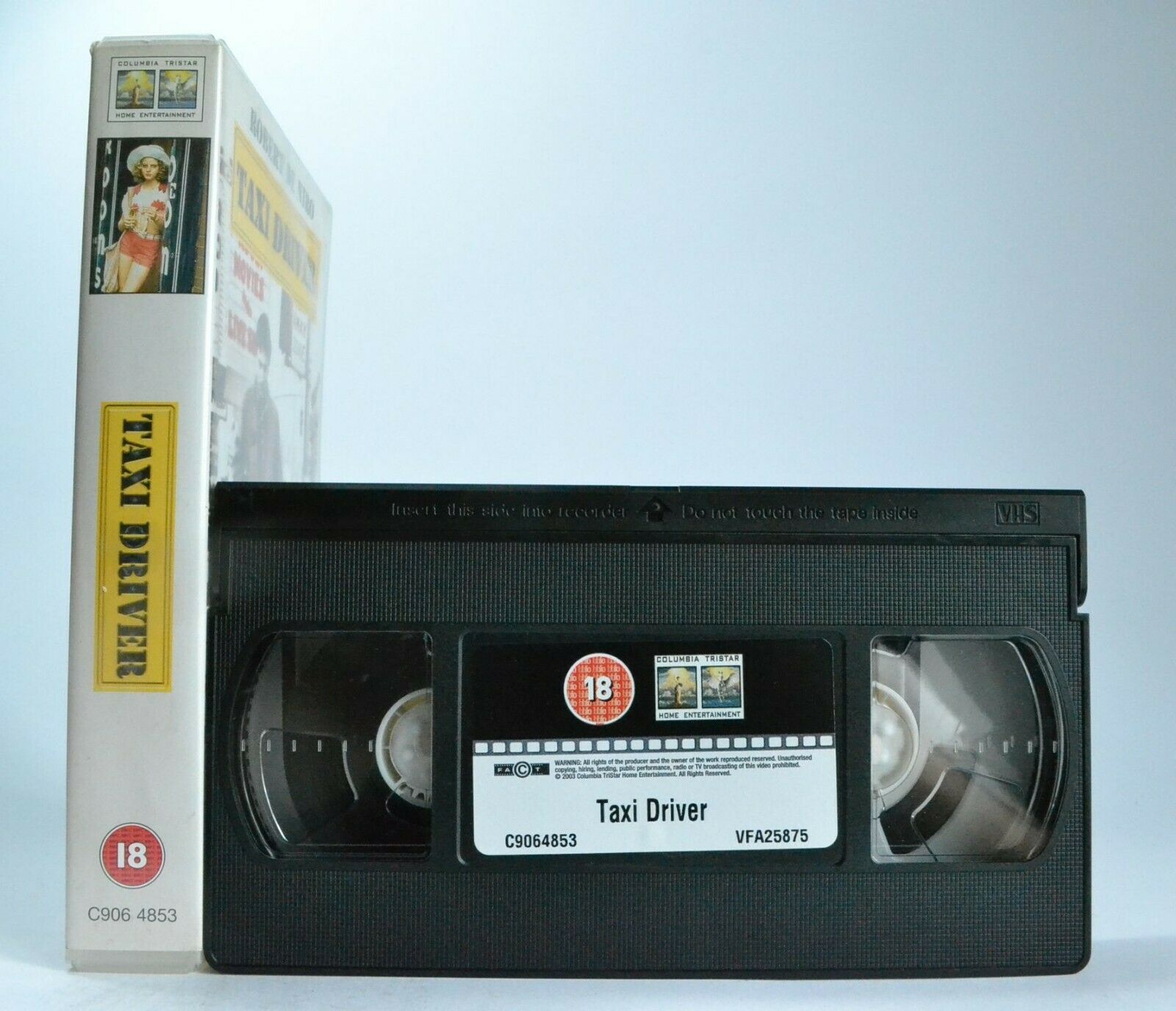 Taxi Driver: M.Scorsese Film (1976) - Psychological Thriller - R.De Niro - VHS-