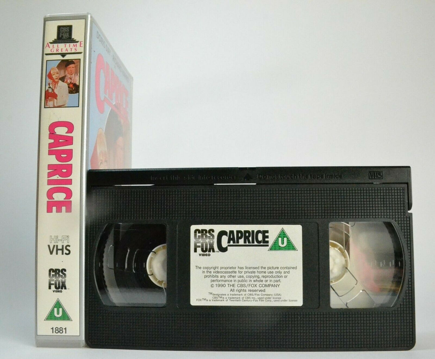 Caprice (1967); [Frank Tashlin]: Comedy - Doris Day / Richard Harris - Pal VHS-