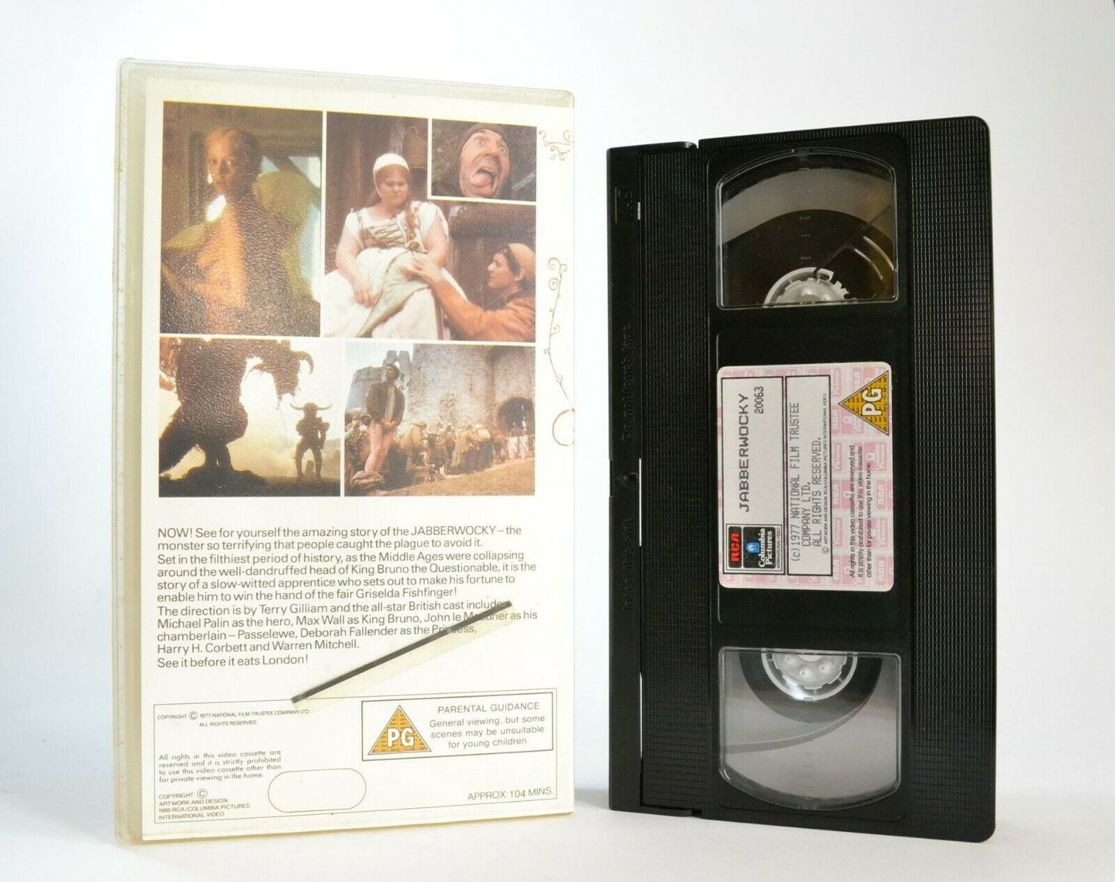 Jabberwocky: Film By T.Gilliam (1977) - Comedy/Fantasy - Michael Palin - Pal VHS-